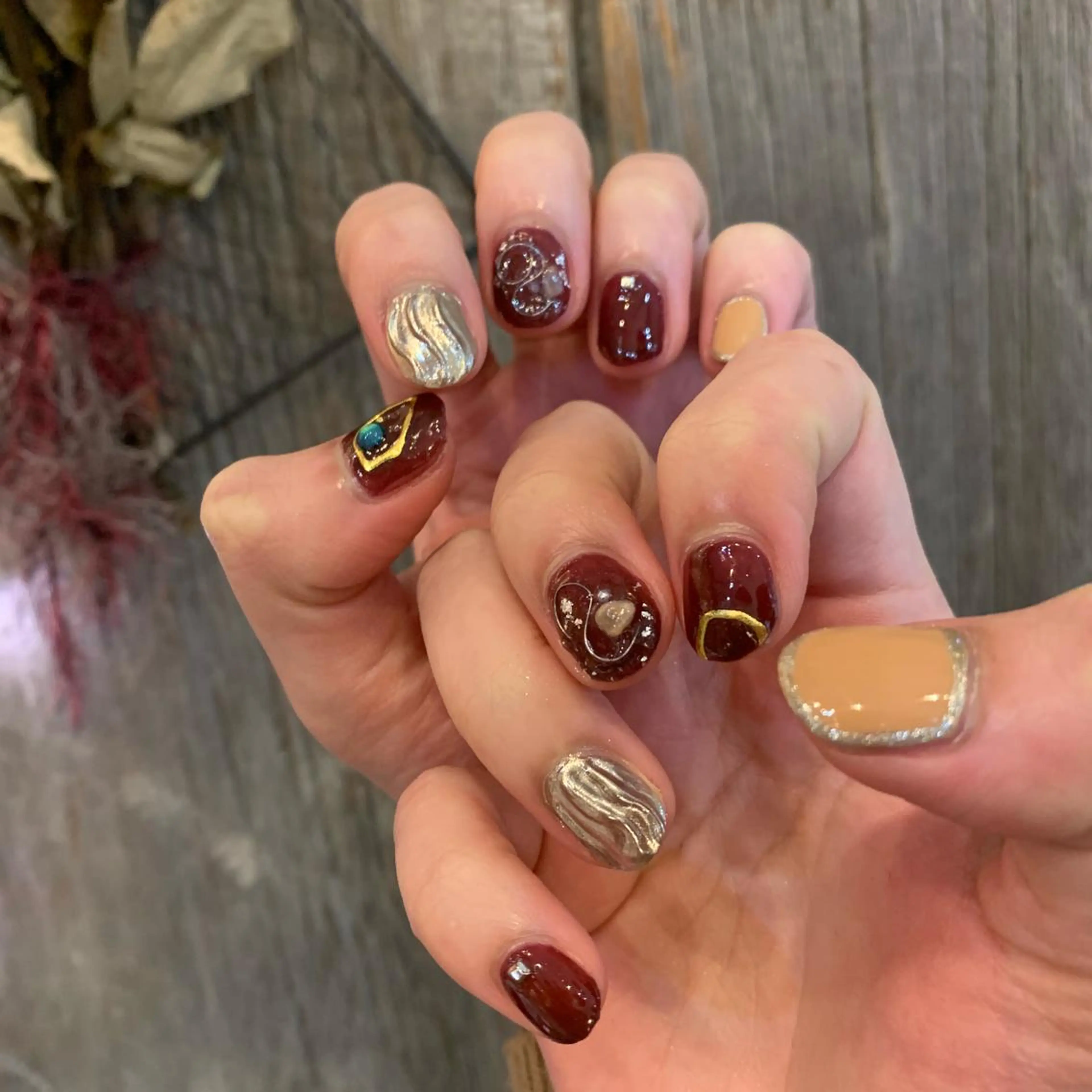 ネイル アートネイル AOI✩⡱ y2kネイルのネイルデザイン