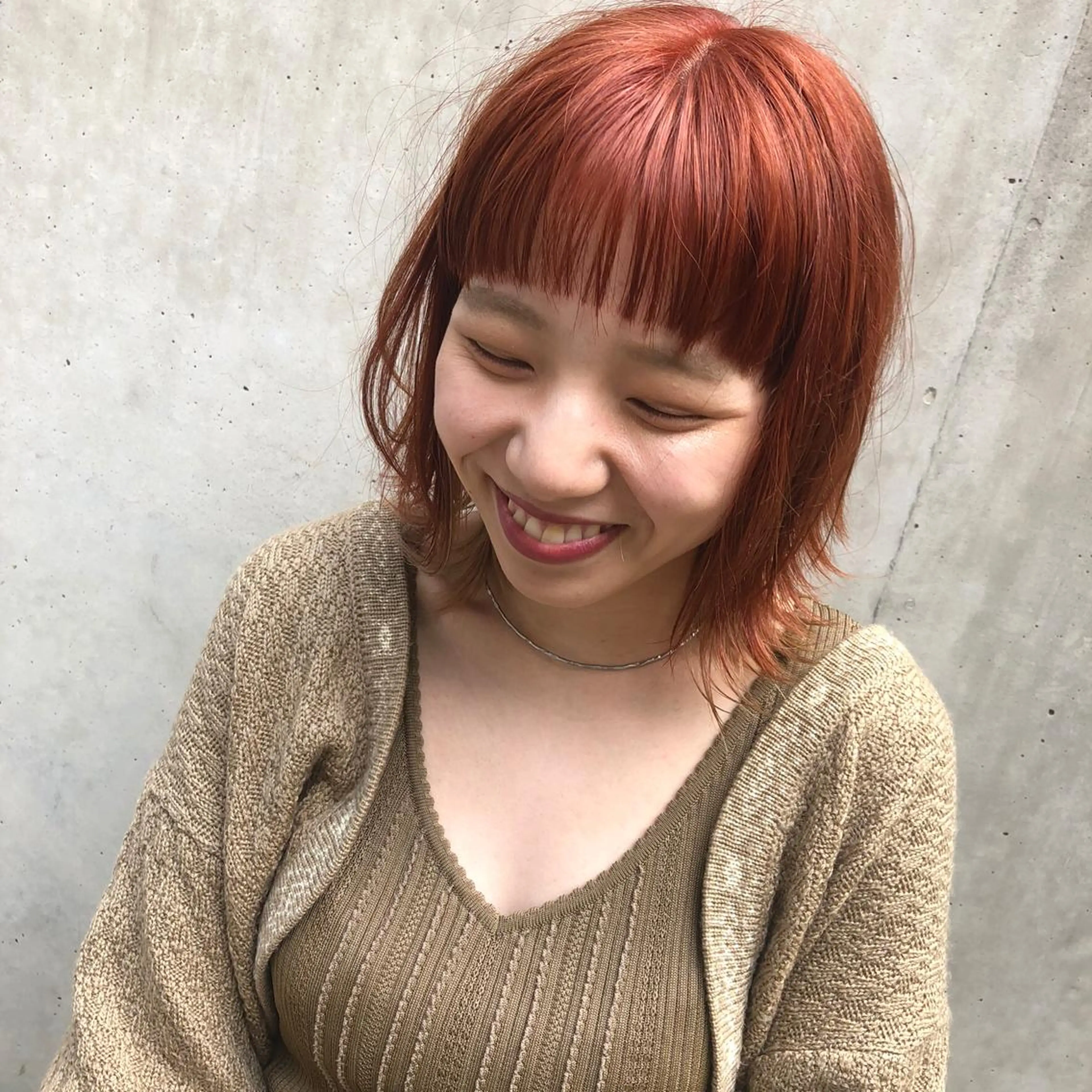 カラー HAZEL所属・大山 茶子のヘアスタイル