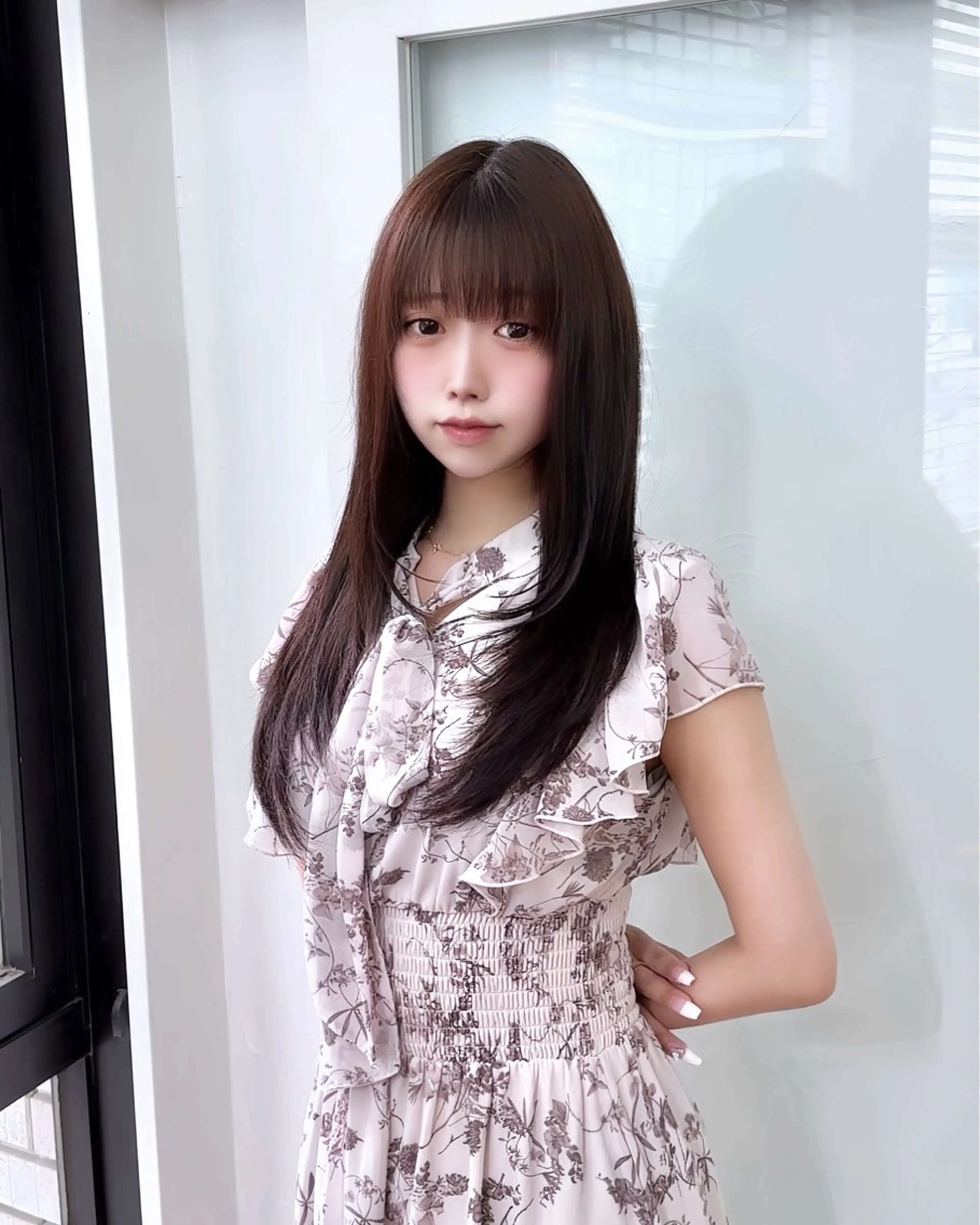 ロング レイヤーカット JEWIL SHIBUYAのヘアスタイル