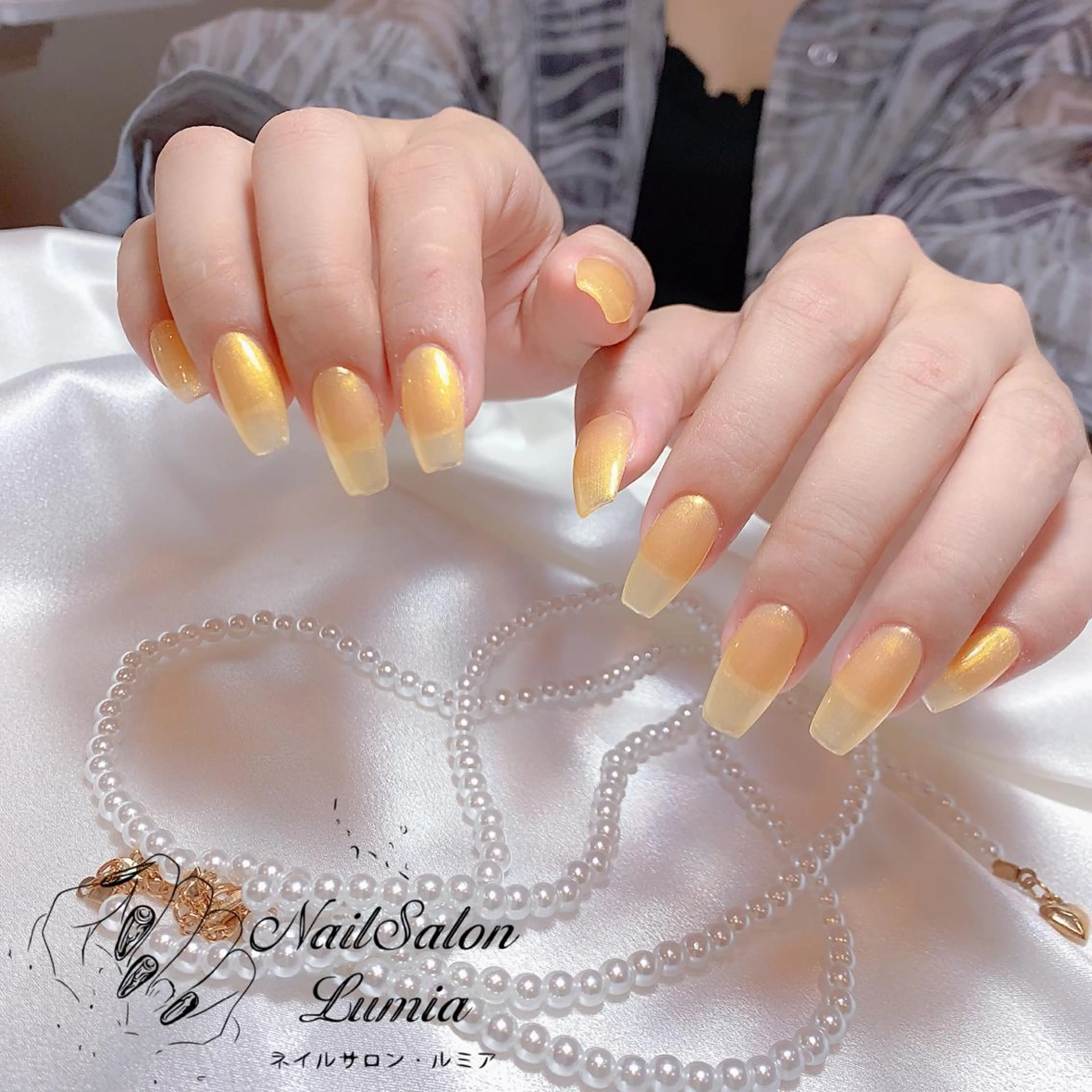 ネイル ハンドネイル ネイルサロン ルミア Lumia 店長のネイルデザイン