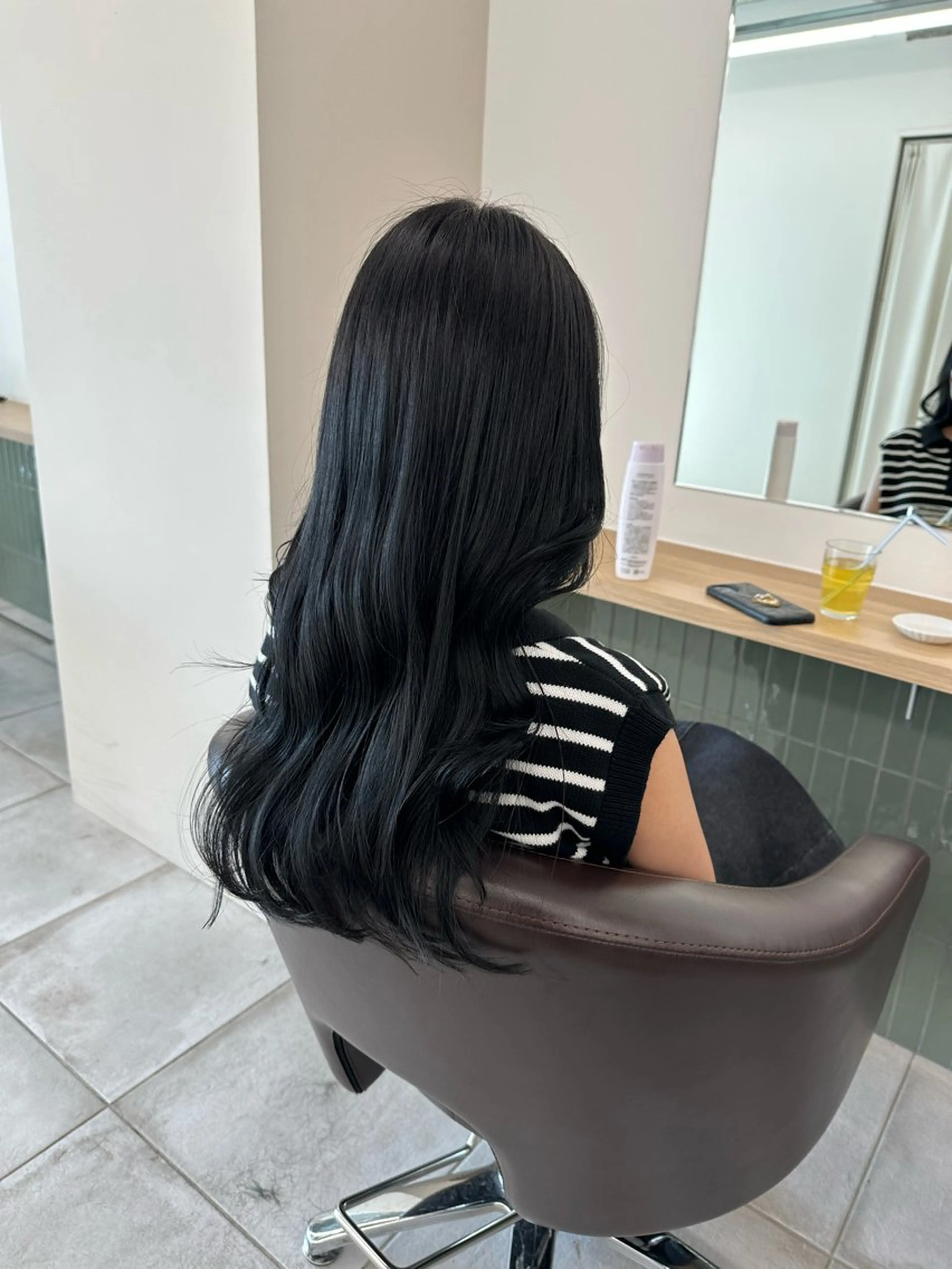 ロング カラー キッズ カット ヘアカラー トリートメント オトナヘア🌸 harukaのヘアスタイル