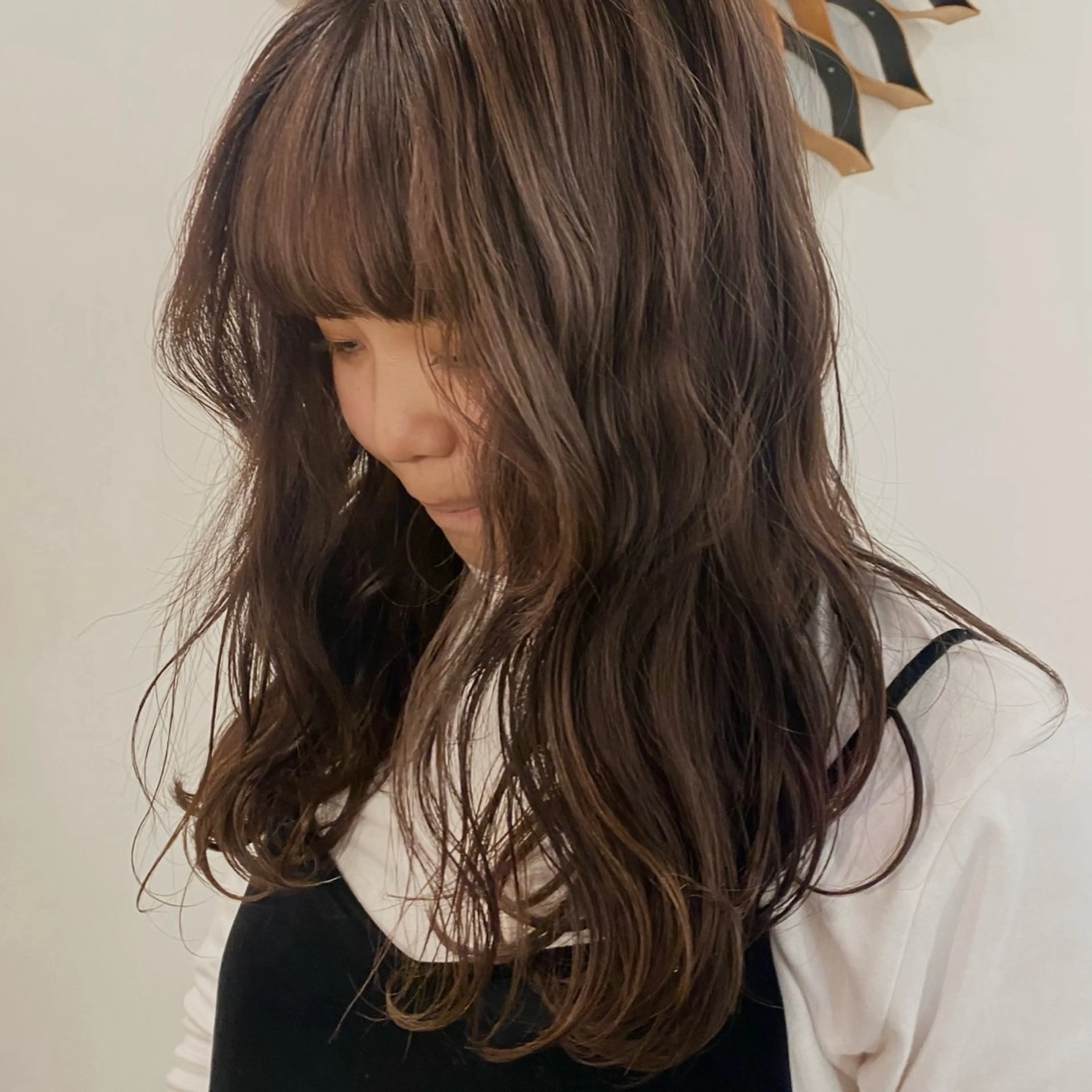 ミディアム カラー BROUN®︎所属・レイヤー、ボブ、ショ ートカット　松本翔大のヘアスタイル