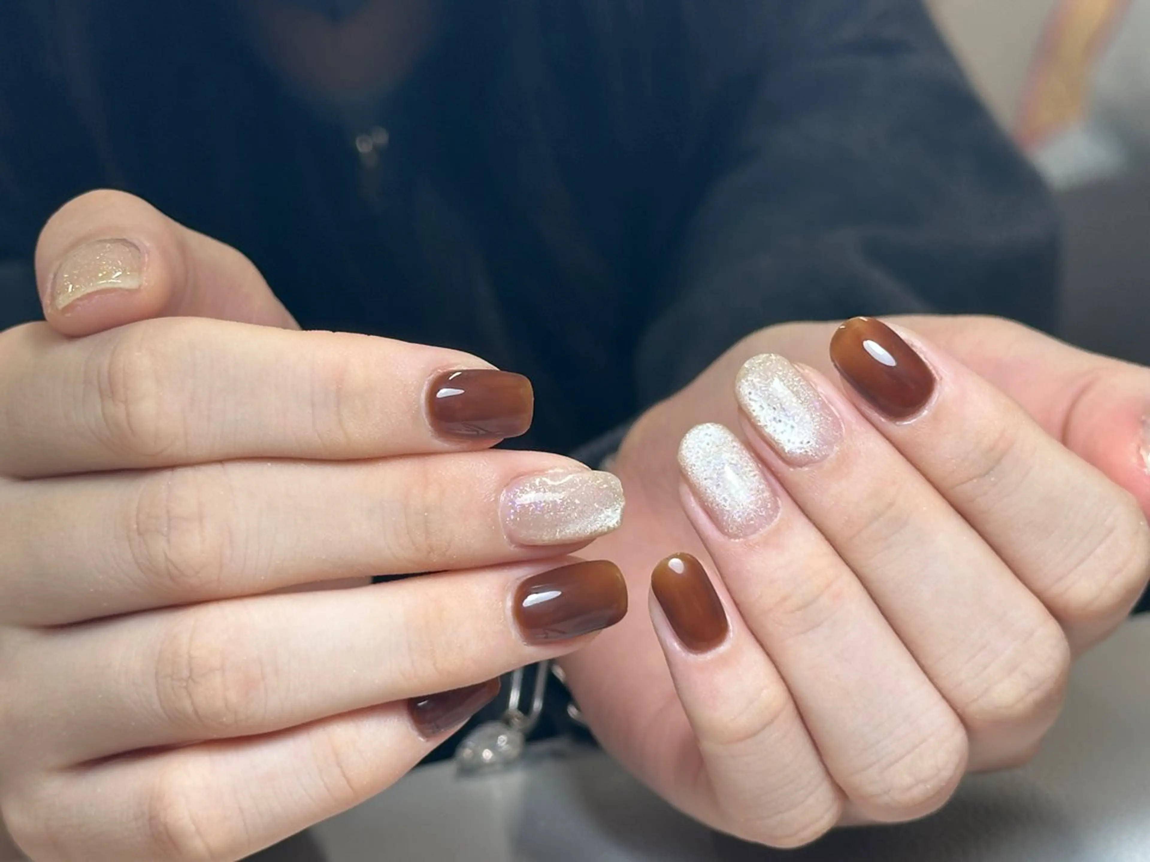 ネイル アートネイル 韓国ネイル 持ち込み ニュアンスネイル ワンカラーネイル イブ ネイリのネイルデザイン