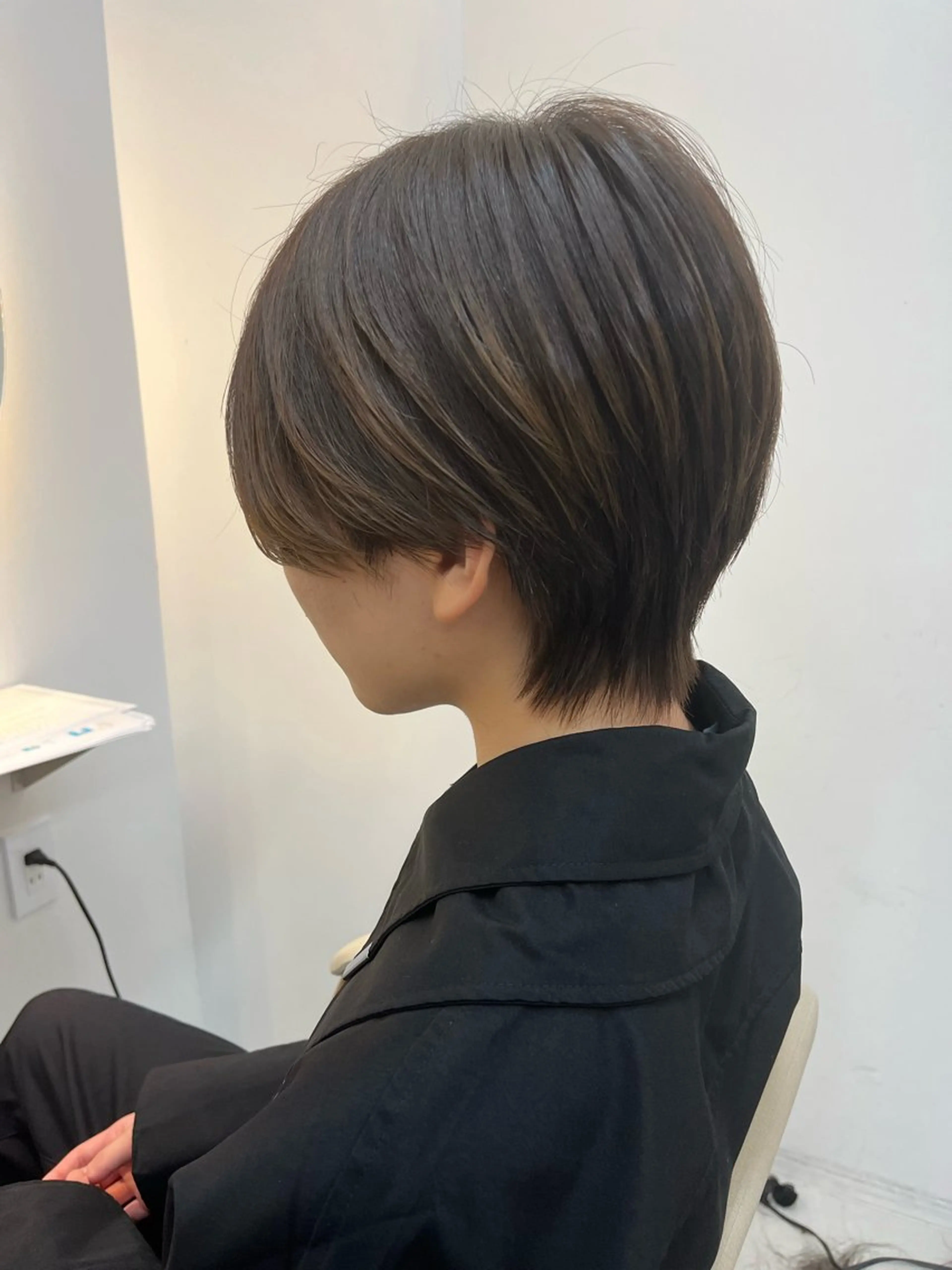 ショート ハンサムショート ショートヘア ウルフカット 透明感カラー/艶髪/ 高城潤也のヘアスタイル