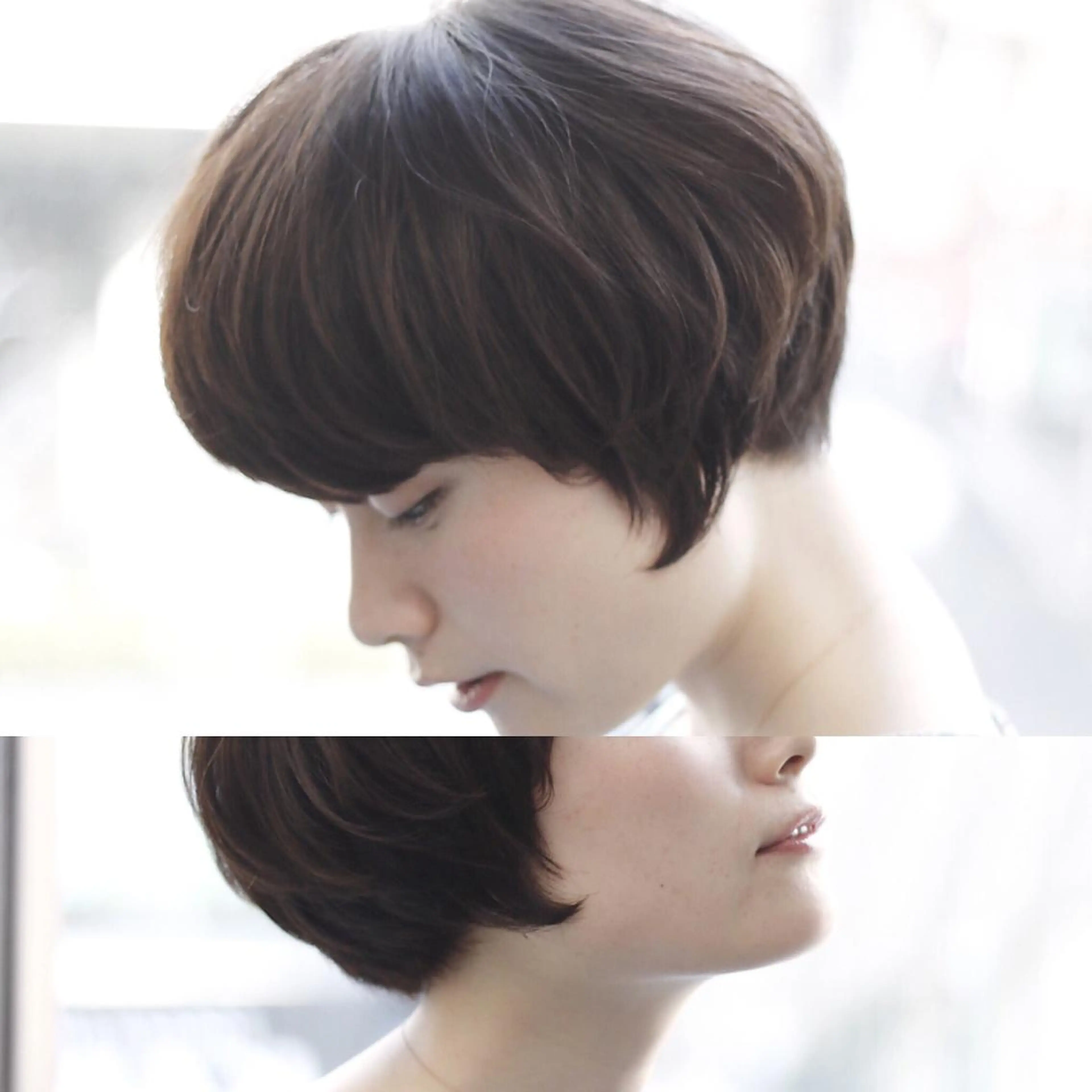 ショート カラー ショートボブ ボブ ショートヘア 山口 悟のヘアスタイル