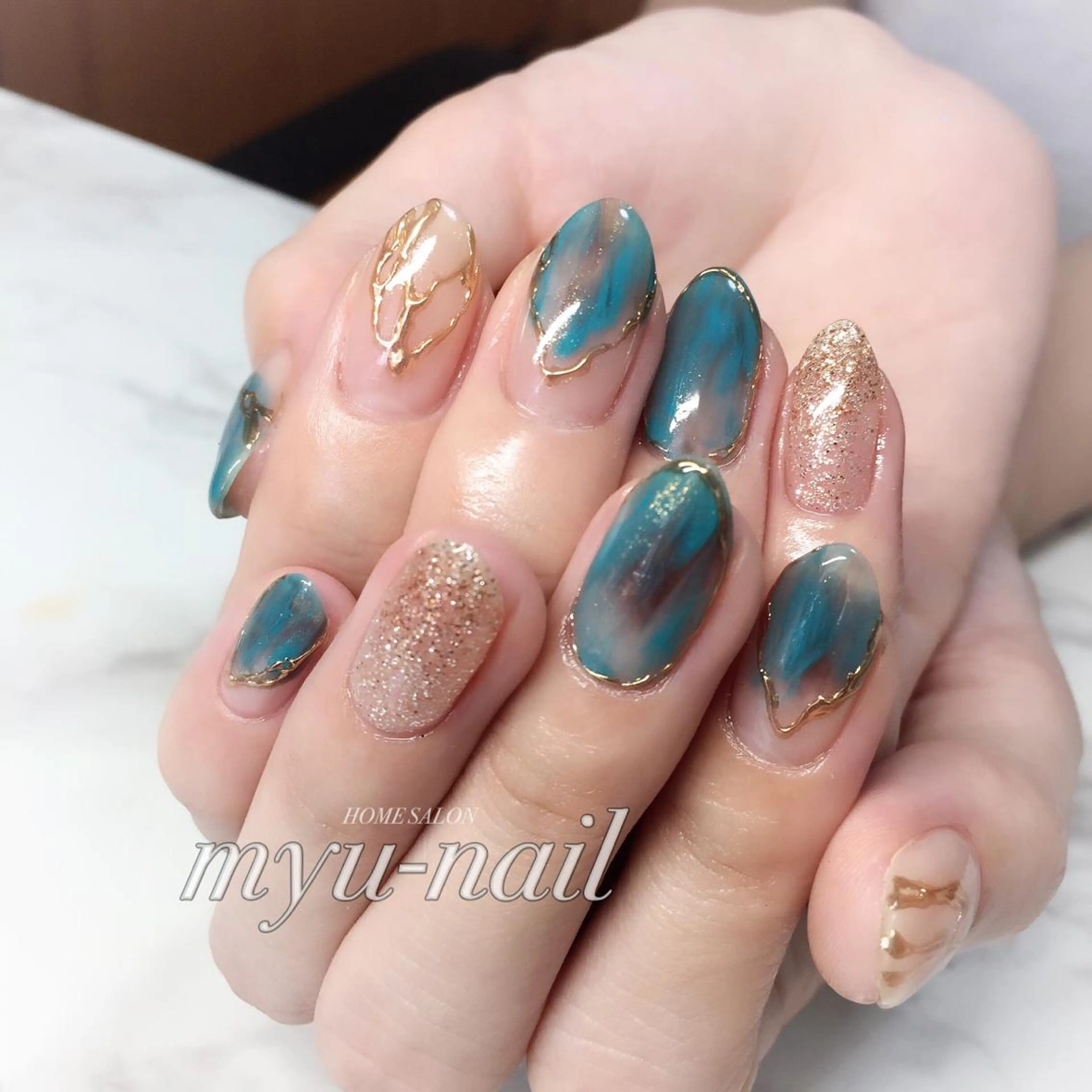 ネイル ホームサロン myu-nailのネイルデザイン