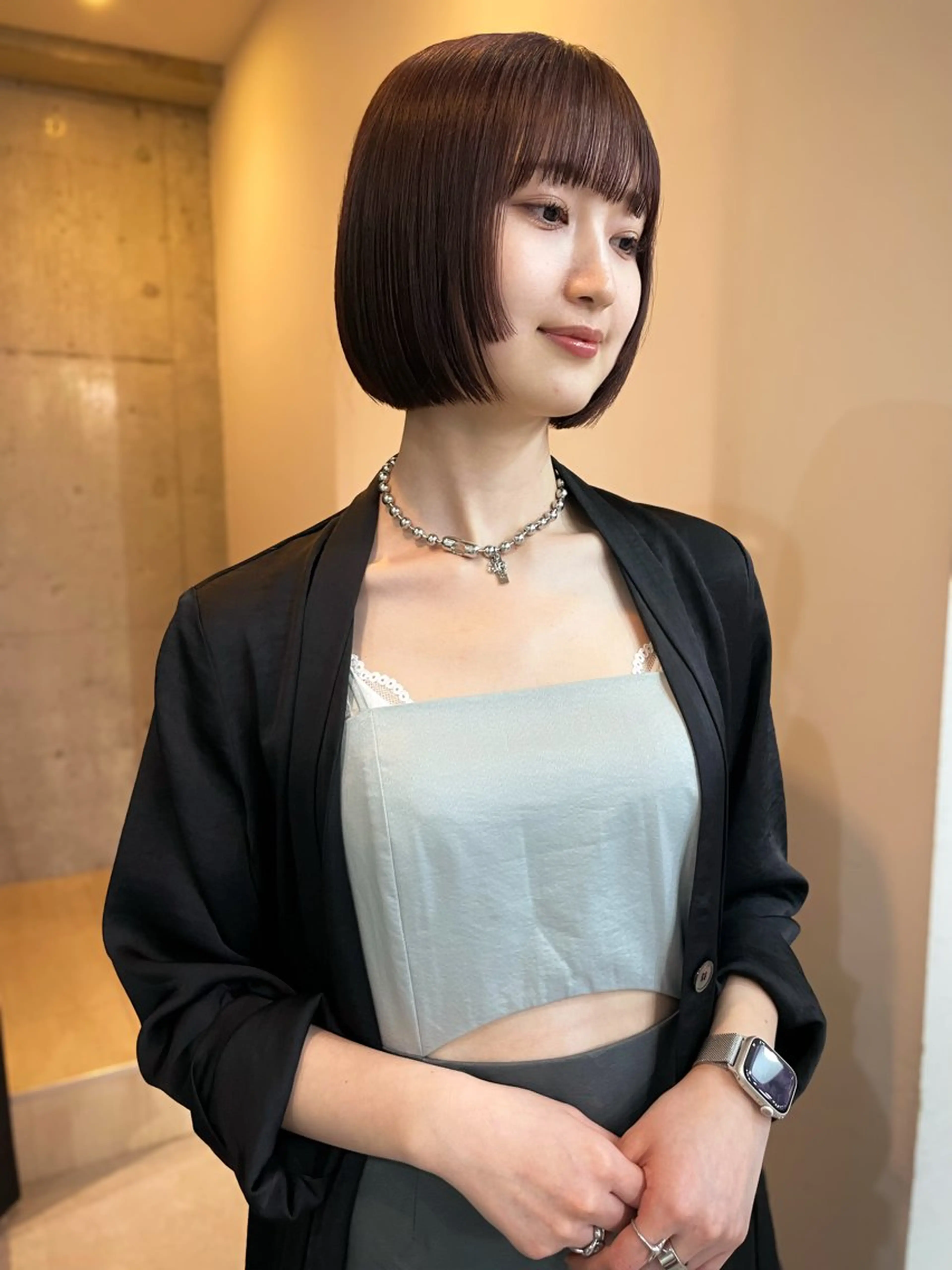 ショート カラー SAKURA omotesando所属・ボブ/似合わせカット /武田悠里のヘアスタイル