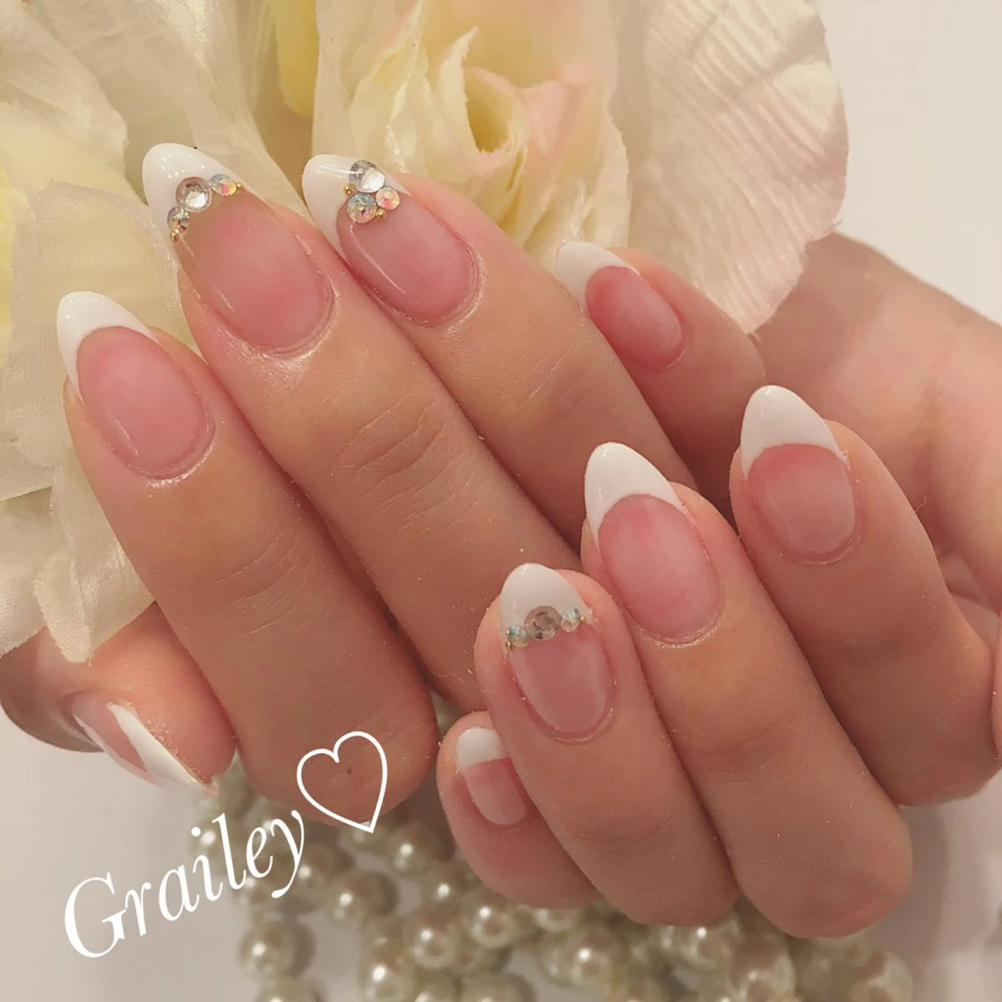 ネイル ストーンネイル nail makoのネイルデザイン