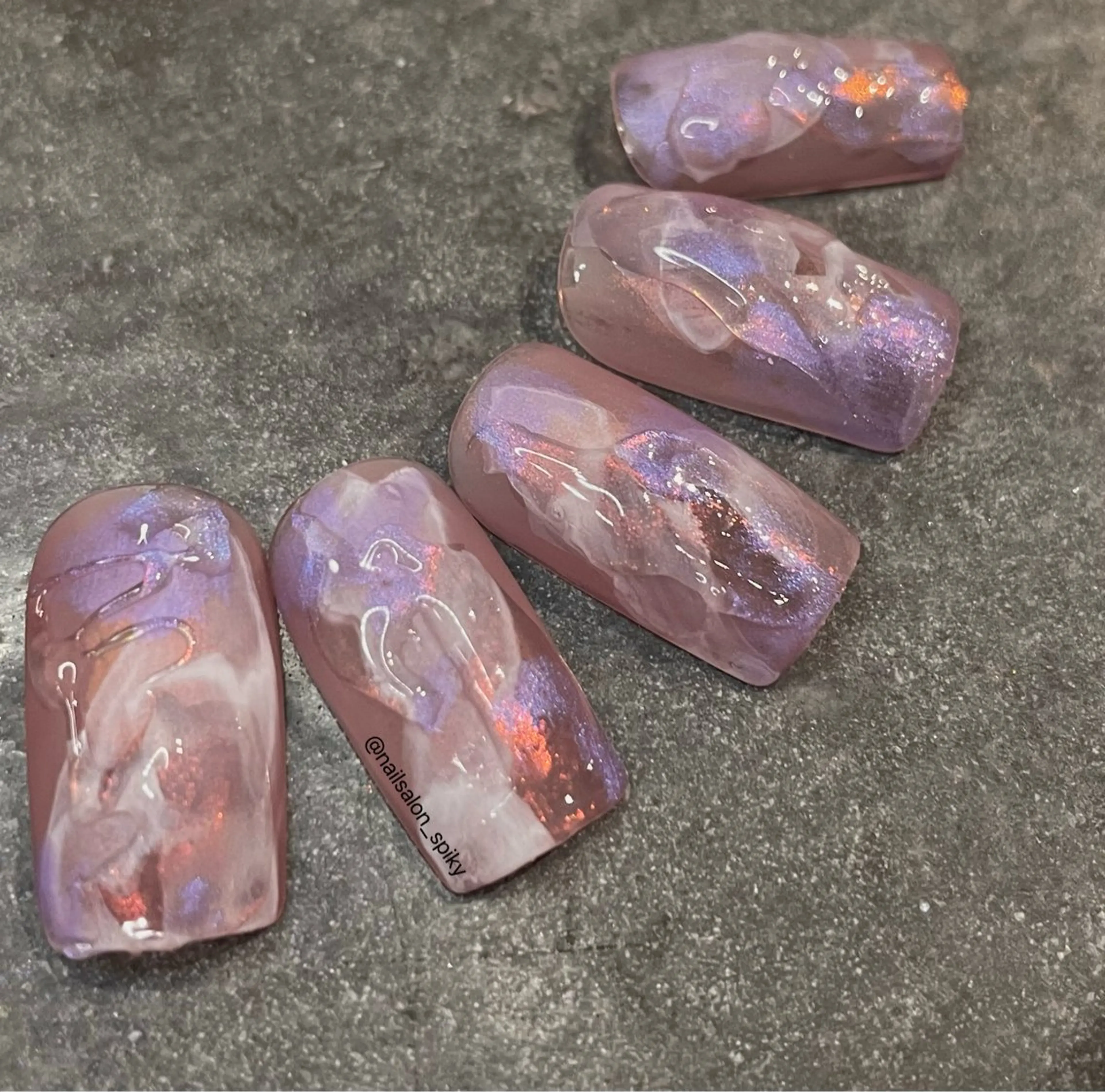 ネイル Spiky とうげ ふうかのネイルデザイン