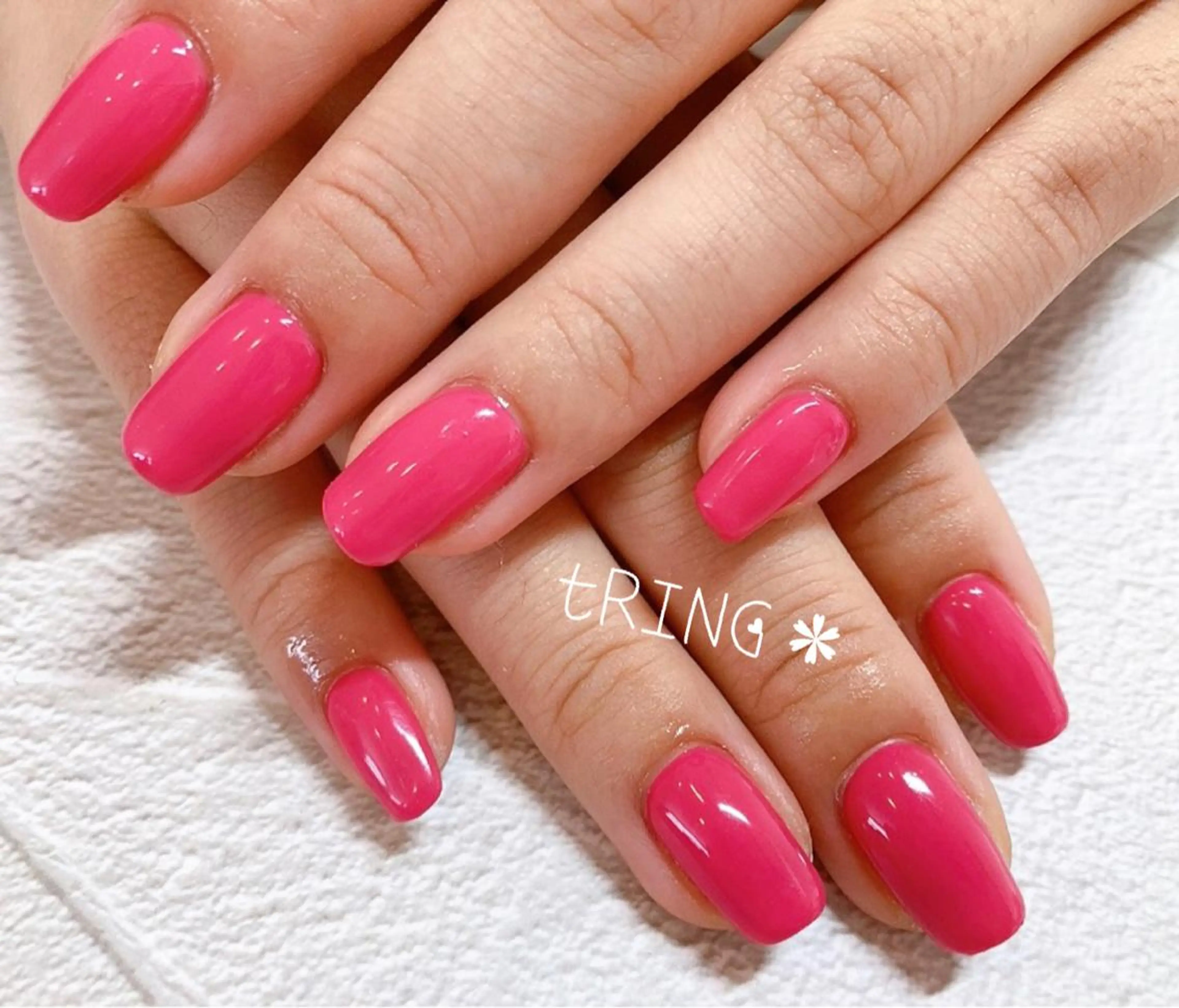 ネイル ハンドネイル tRING＊ しいの木台のネイルデザイン