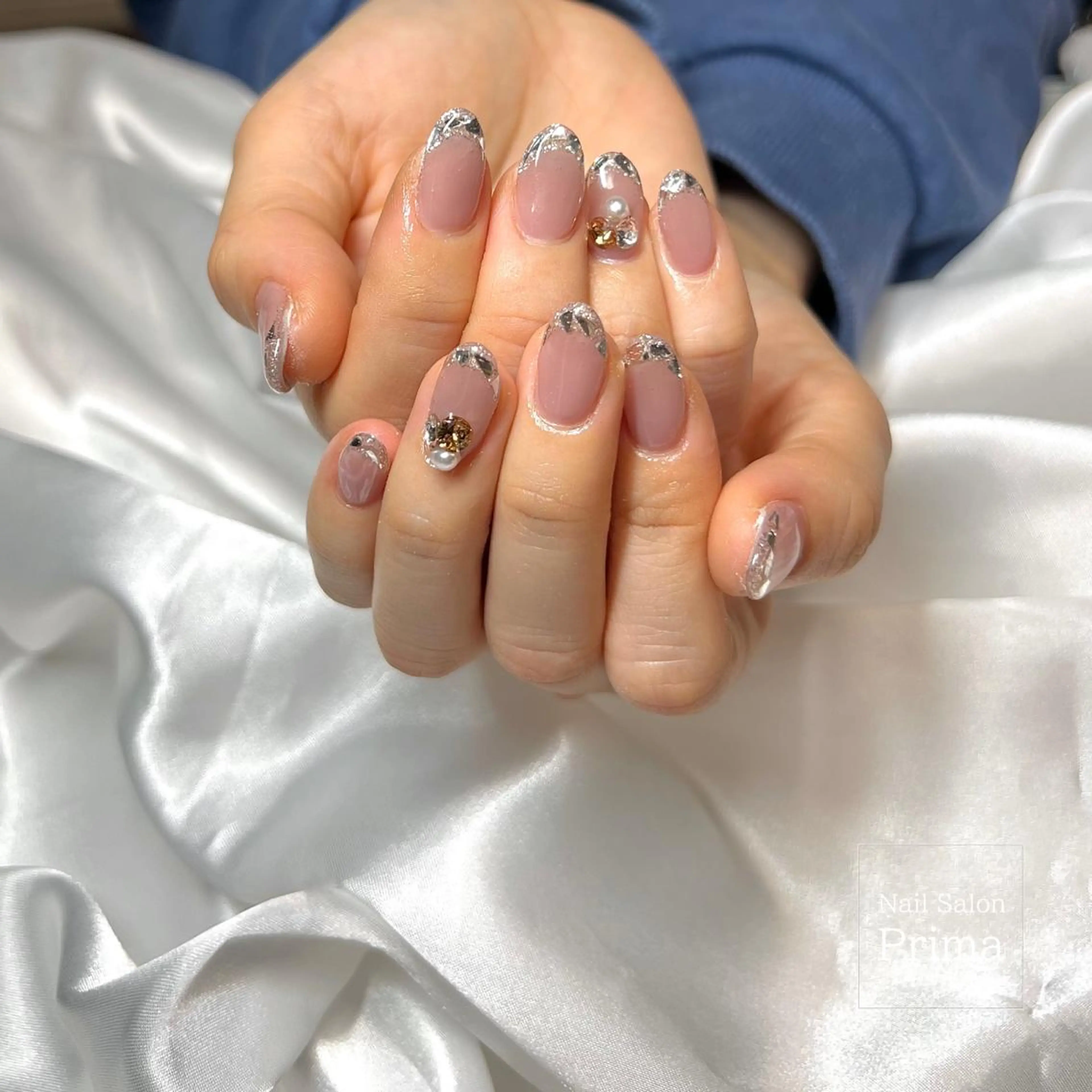 セミロング ネイル SalonPrima Nail & Eyeのマツエク・マツパデザイン