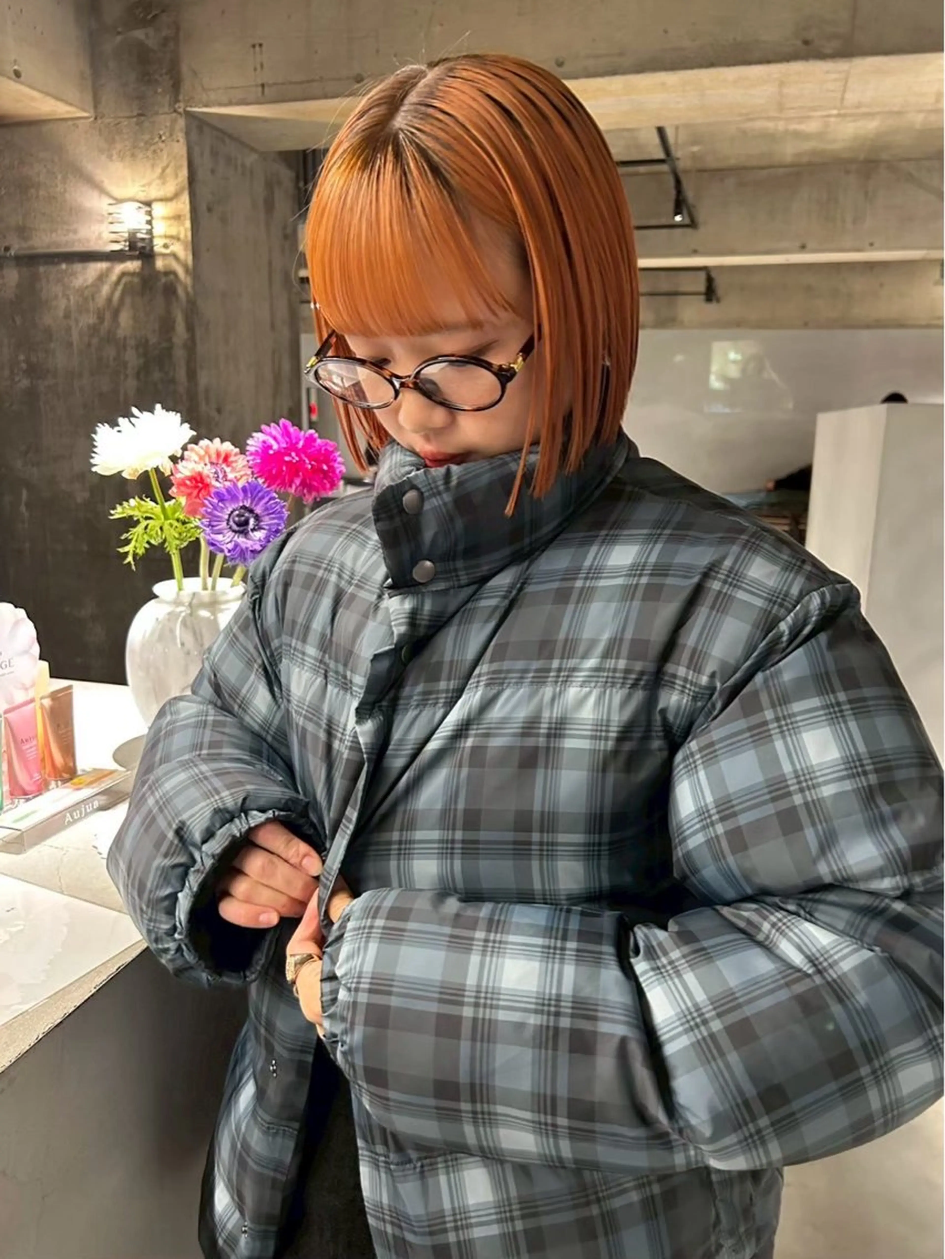 纐纈 釉羽のヘアスタイル