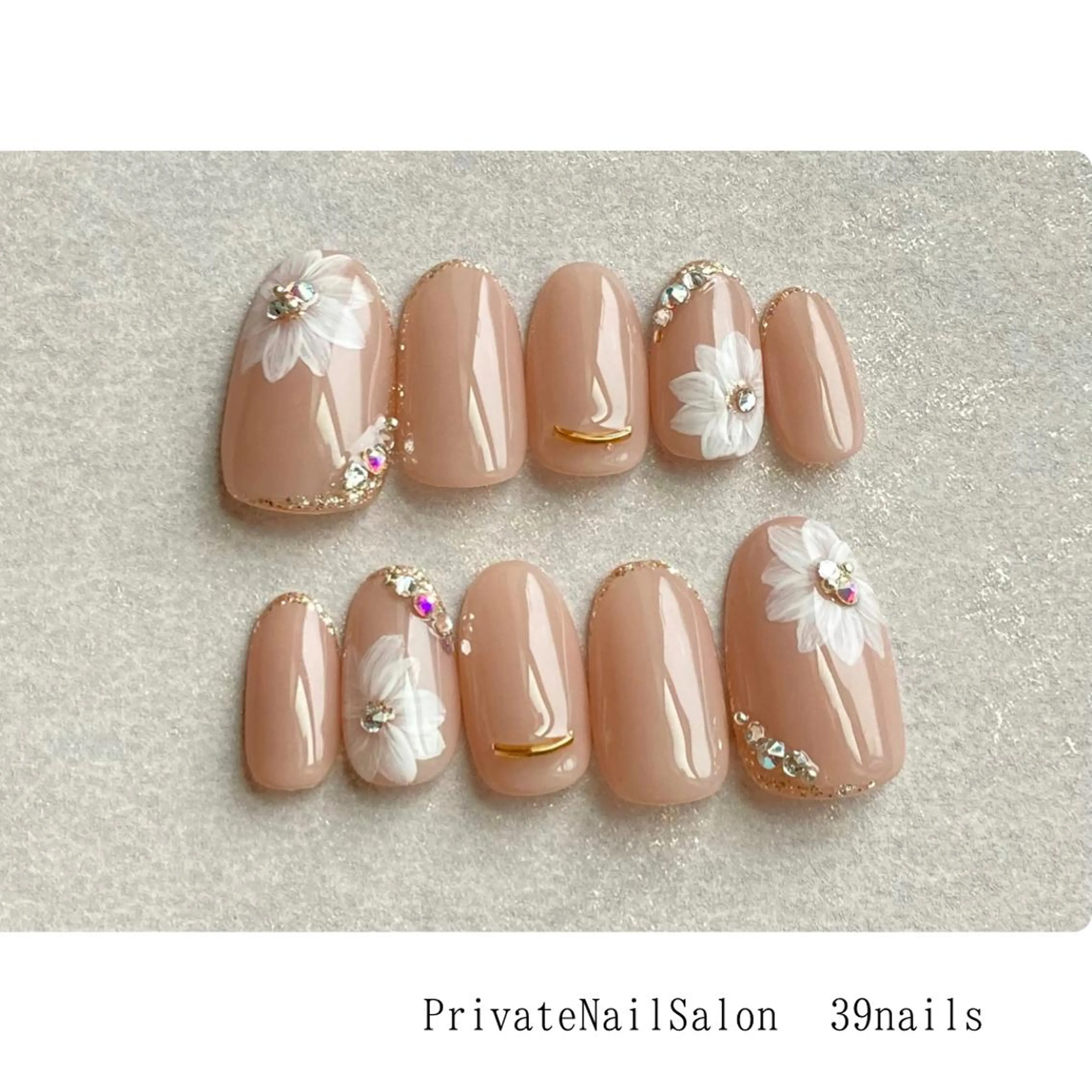 ネイル ネイルチップ 39-nails EharaMikuのネイルデザイン