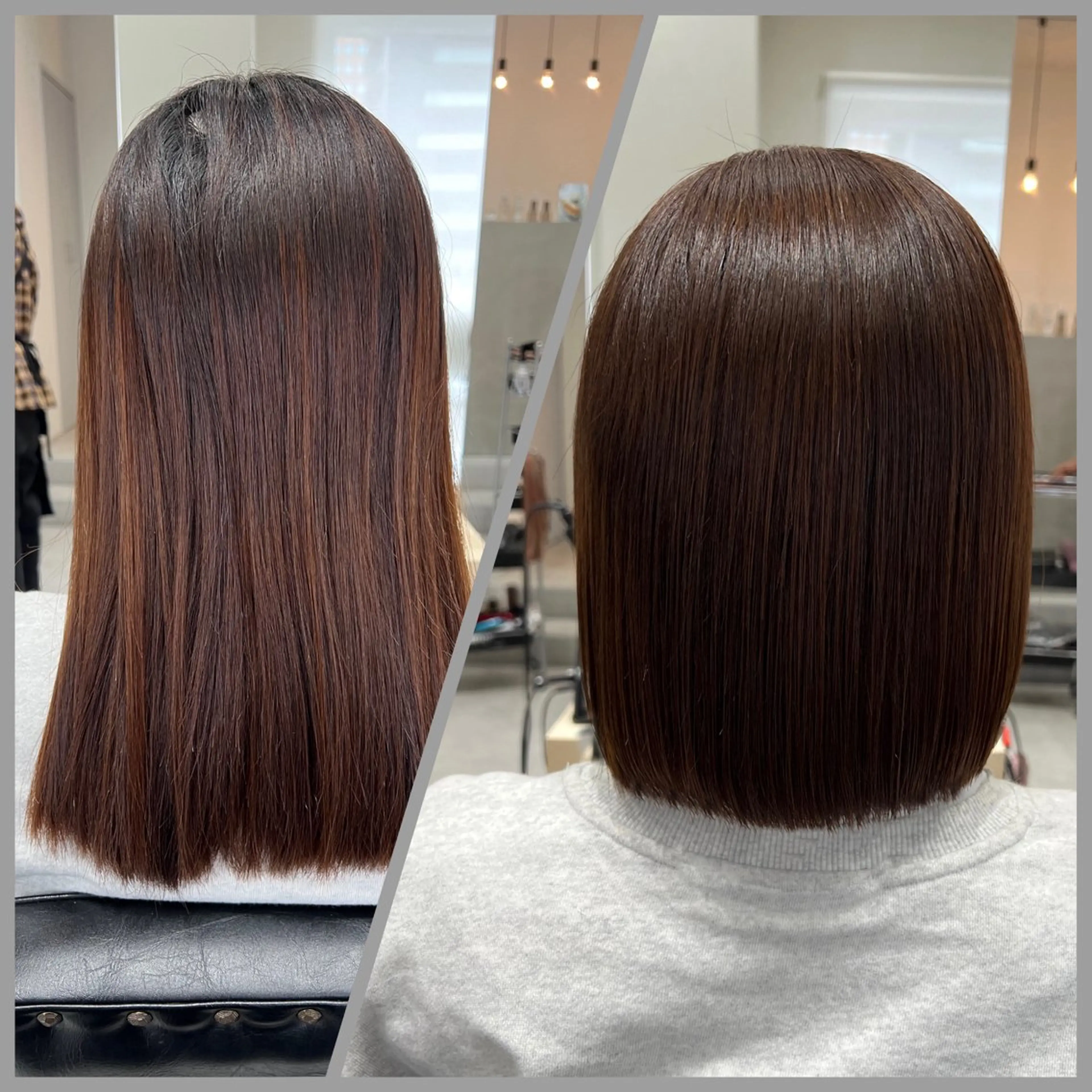 SOYON栄 山下麻央のヘアスタイル