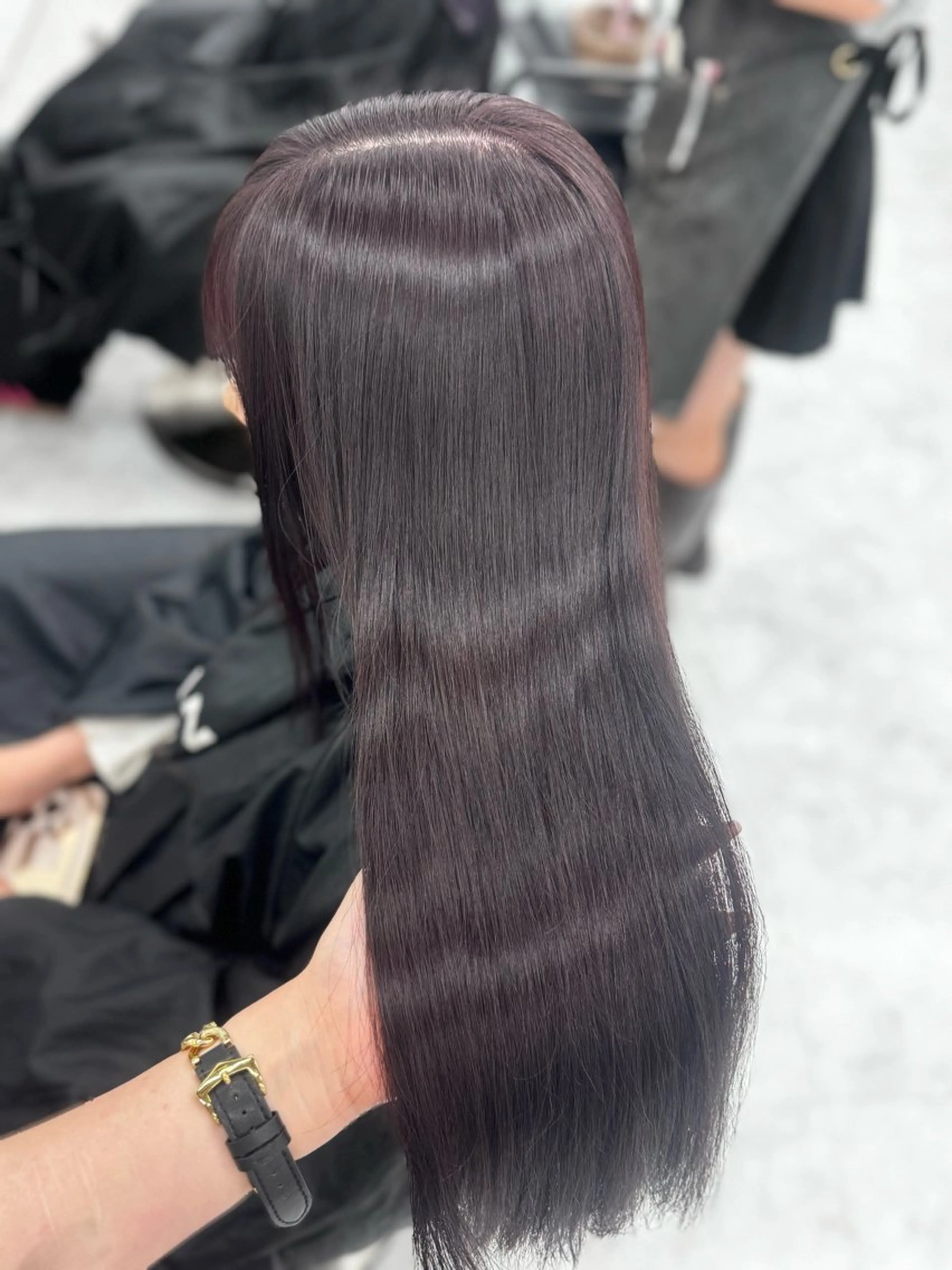 ロング カラー カット ヘアカラー 🎀愛されgirly ヘア🫧Ayakaのヘアスタイル