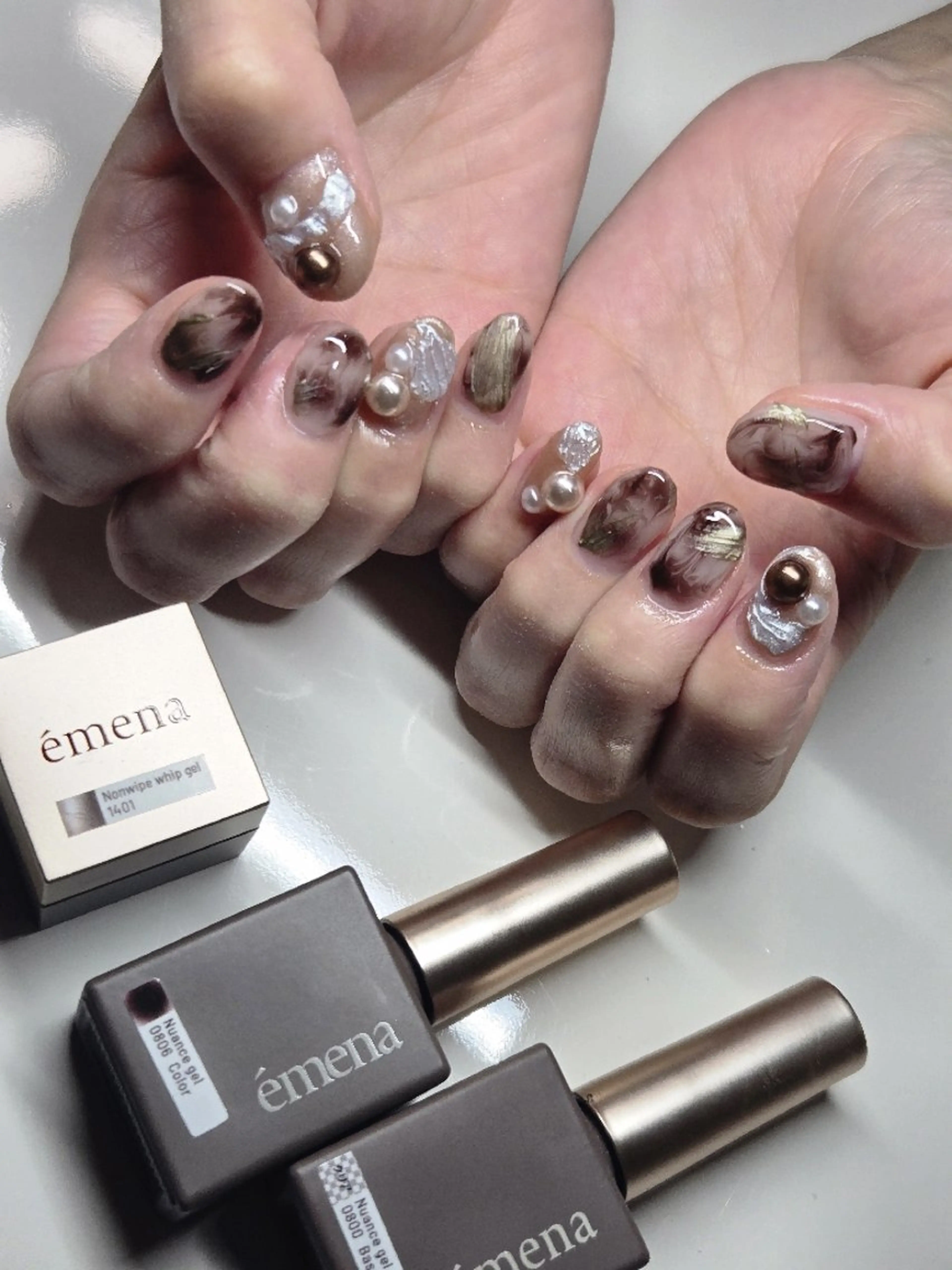 ♡12月限定♡おまかせ冬ネイル/emenaマグ使用✨の写真