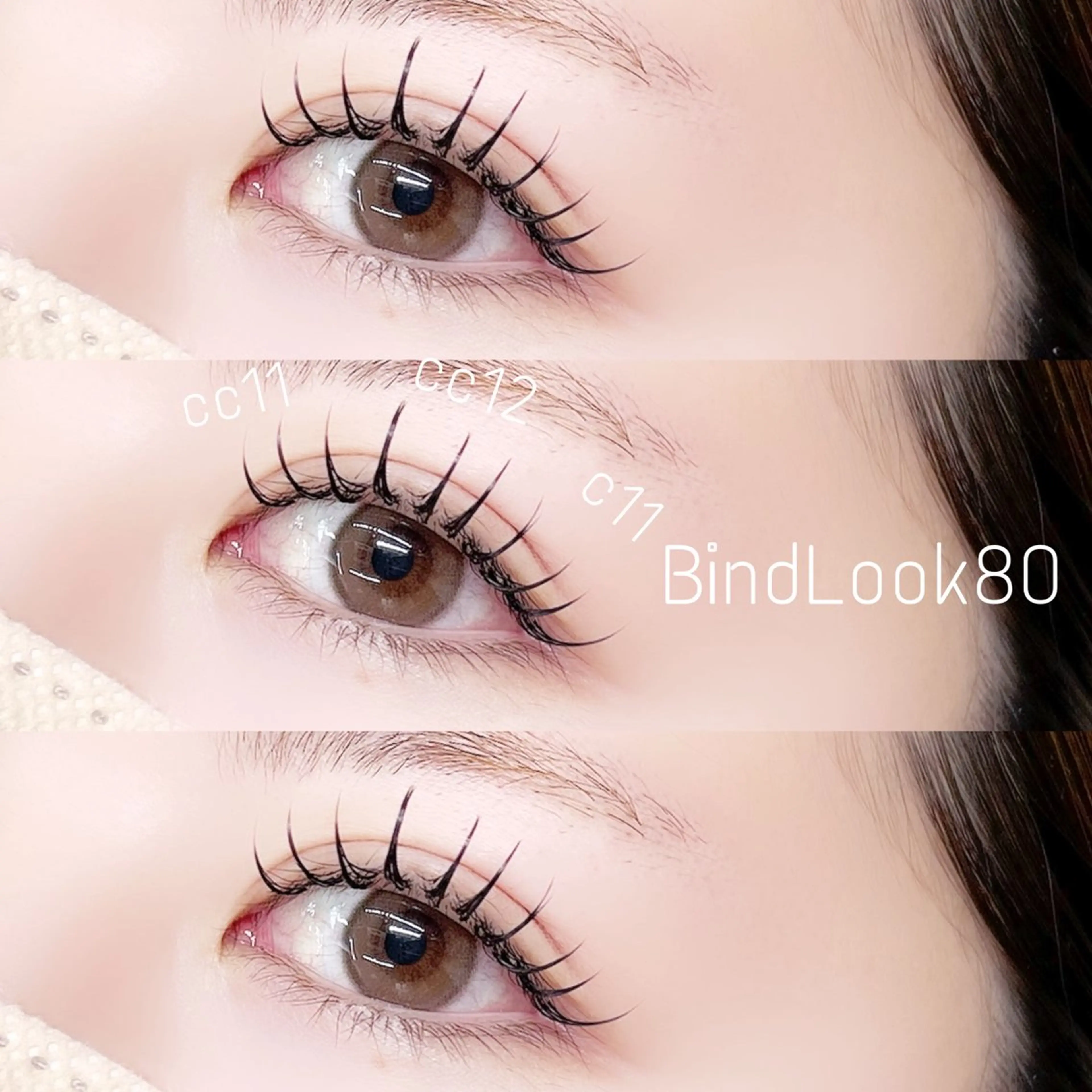 マツエク・マツパ バインドロック マツエク ꒰ LILY ꒱ Ririna💙のマツエク・マツパデザイン