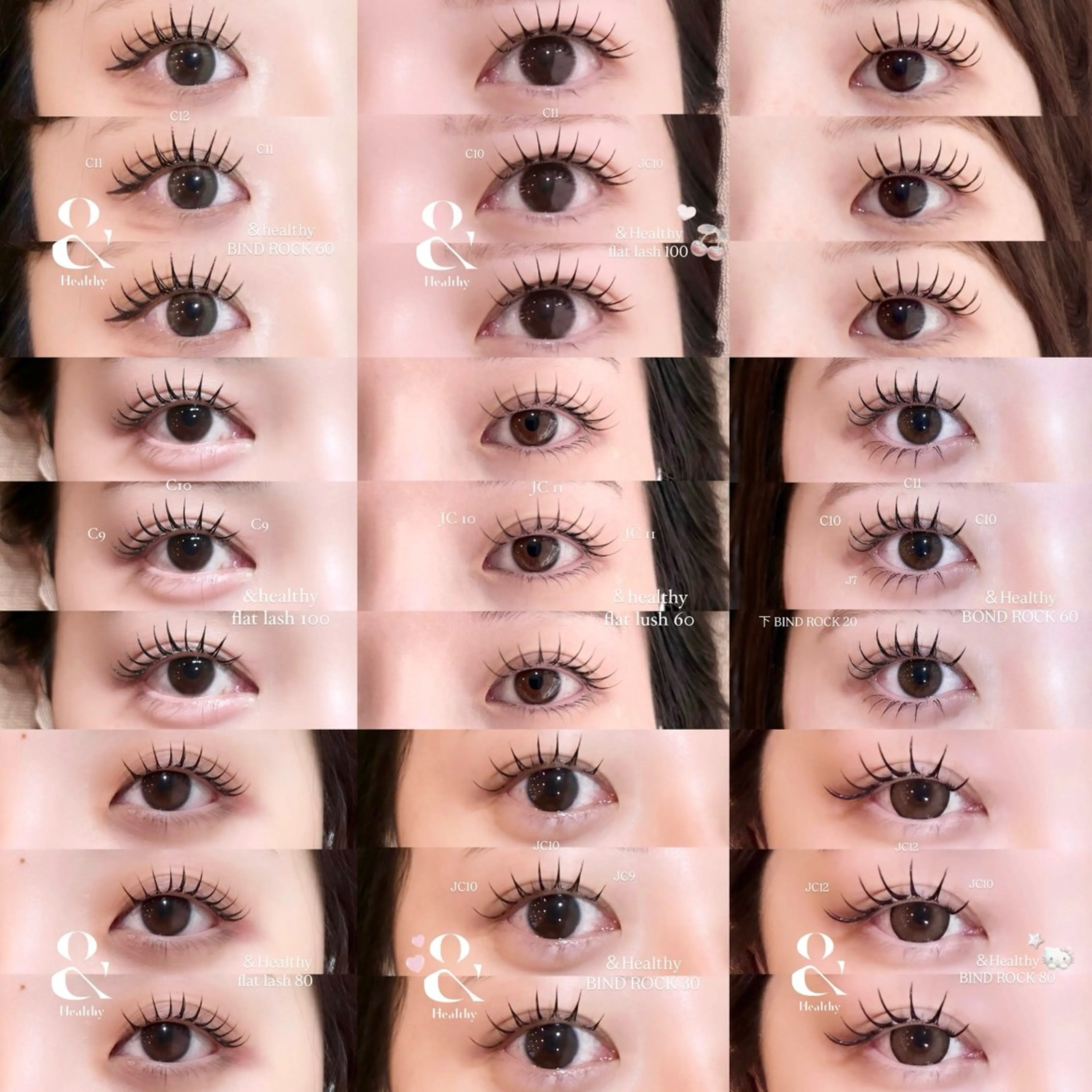 マツエク・マツパ マツエク 千島 里歩のマツエク・マツパデザイン