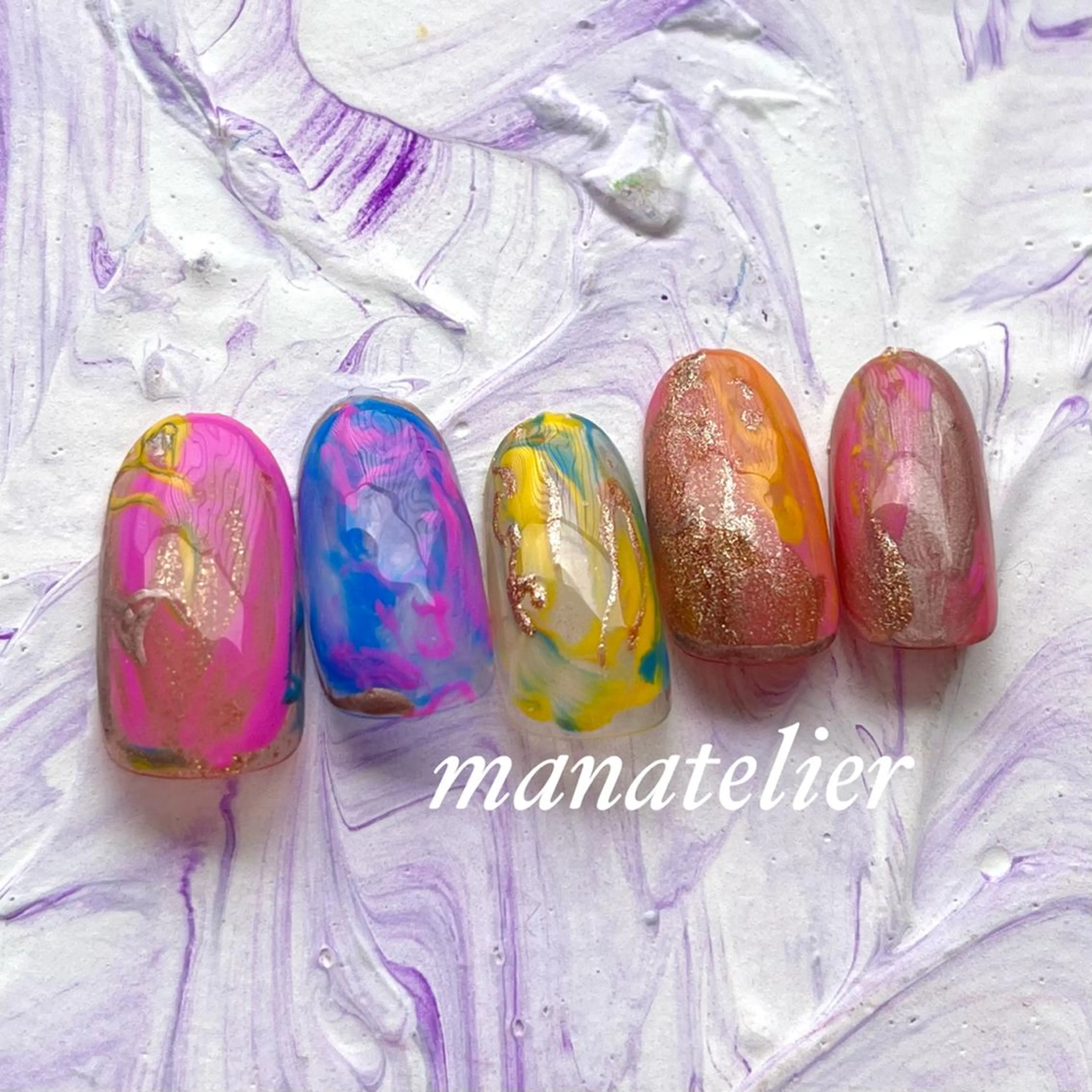 ネイル ニュアンスネイル manatelier マナトリエのネイルデザイン