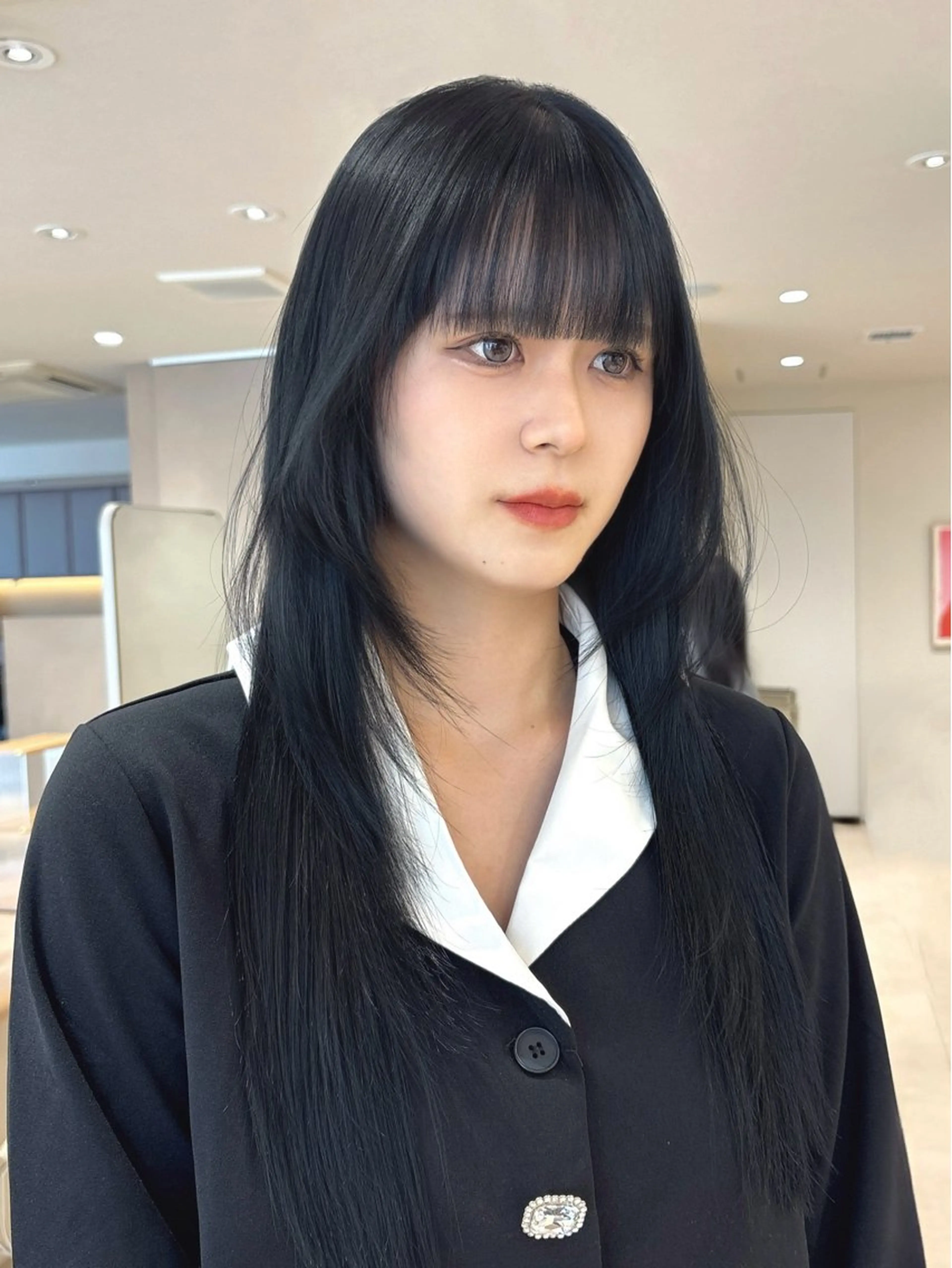 カット+髪質改善inケアカラーの写真