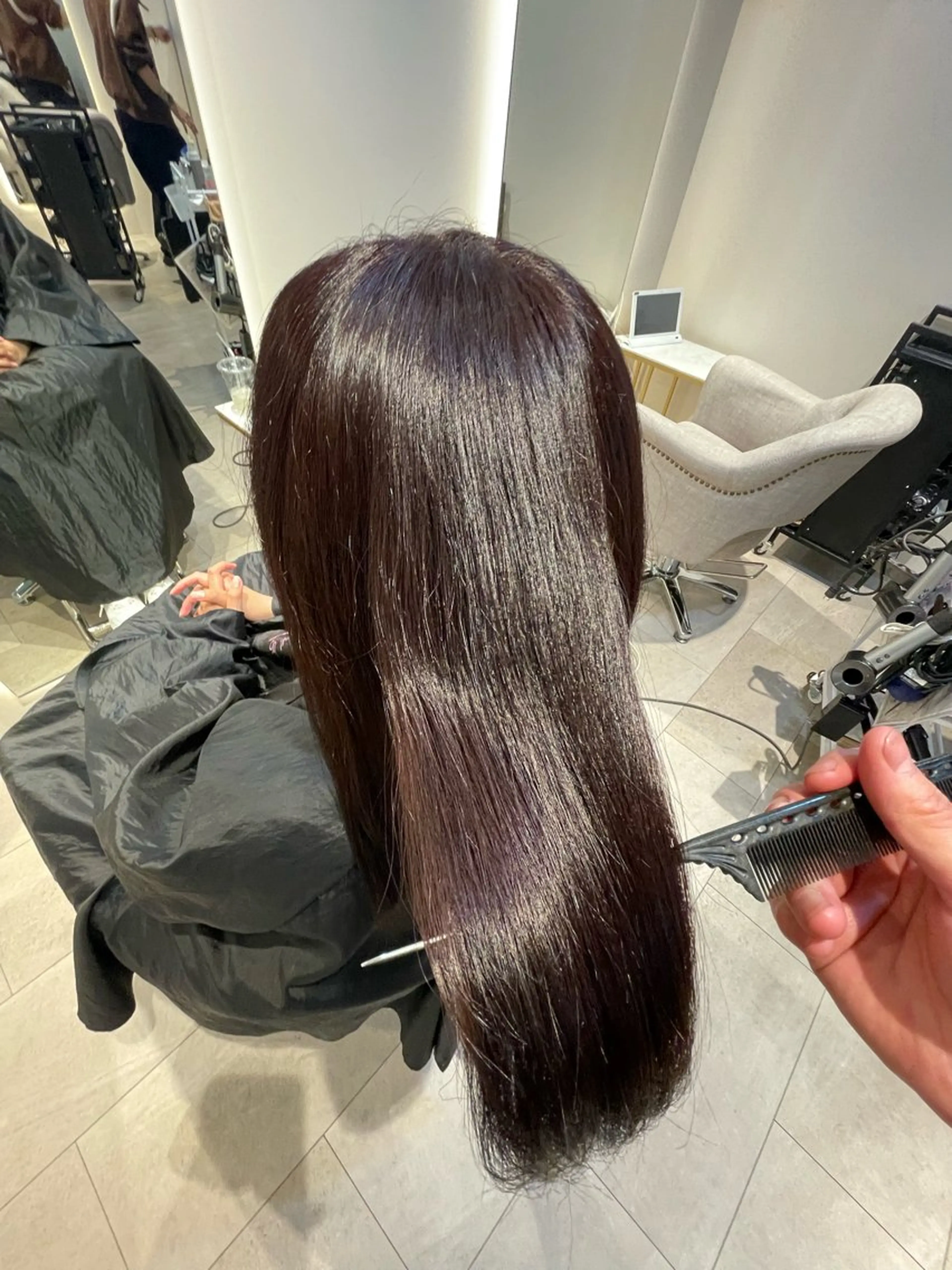 セミロング カットモデル募集✨️ 根本 彩永のヘアスタイル