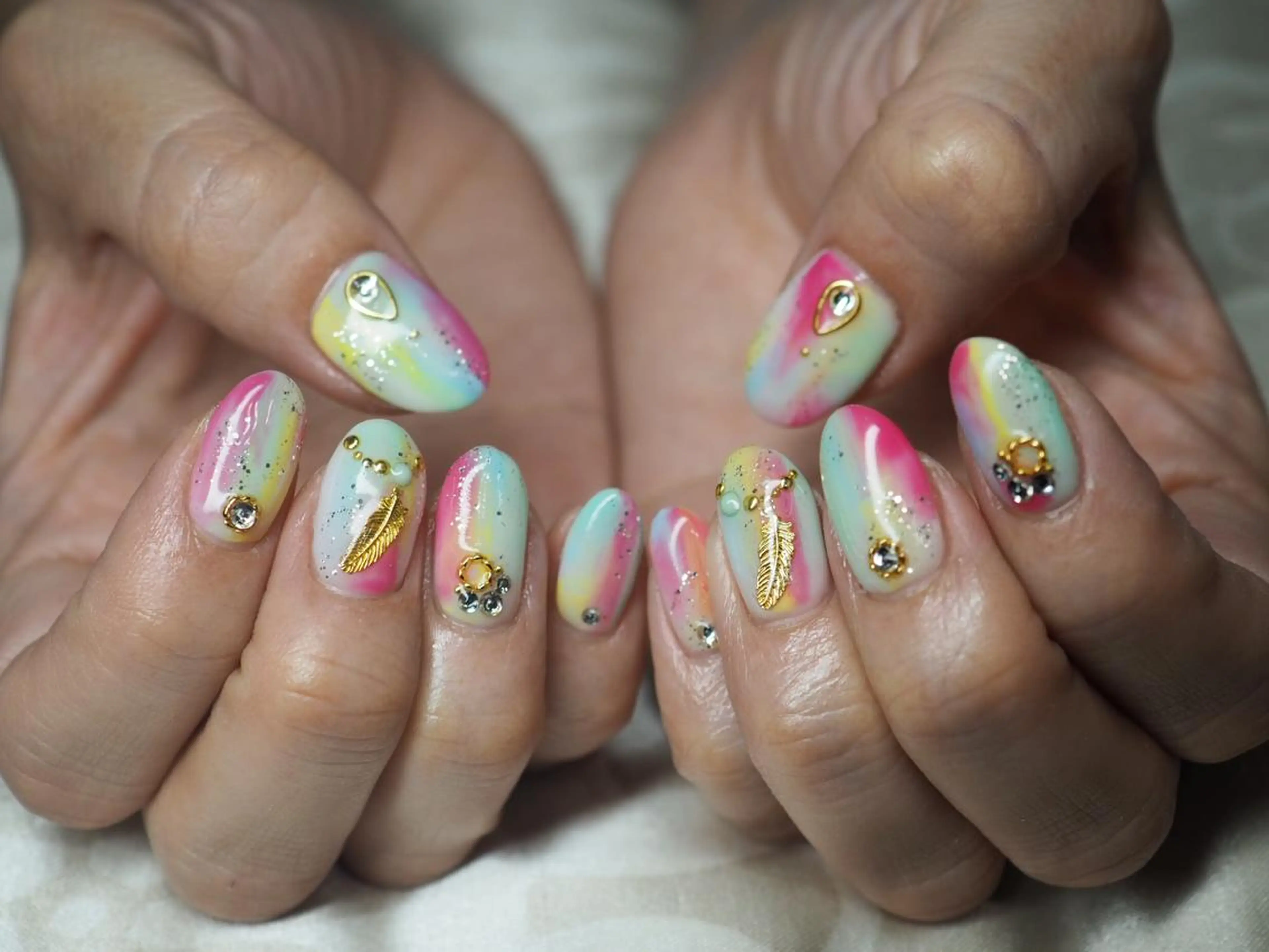 ネイル Ribbon 佐野店のネイルデザイン