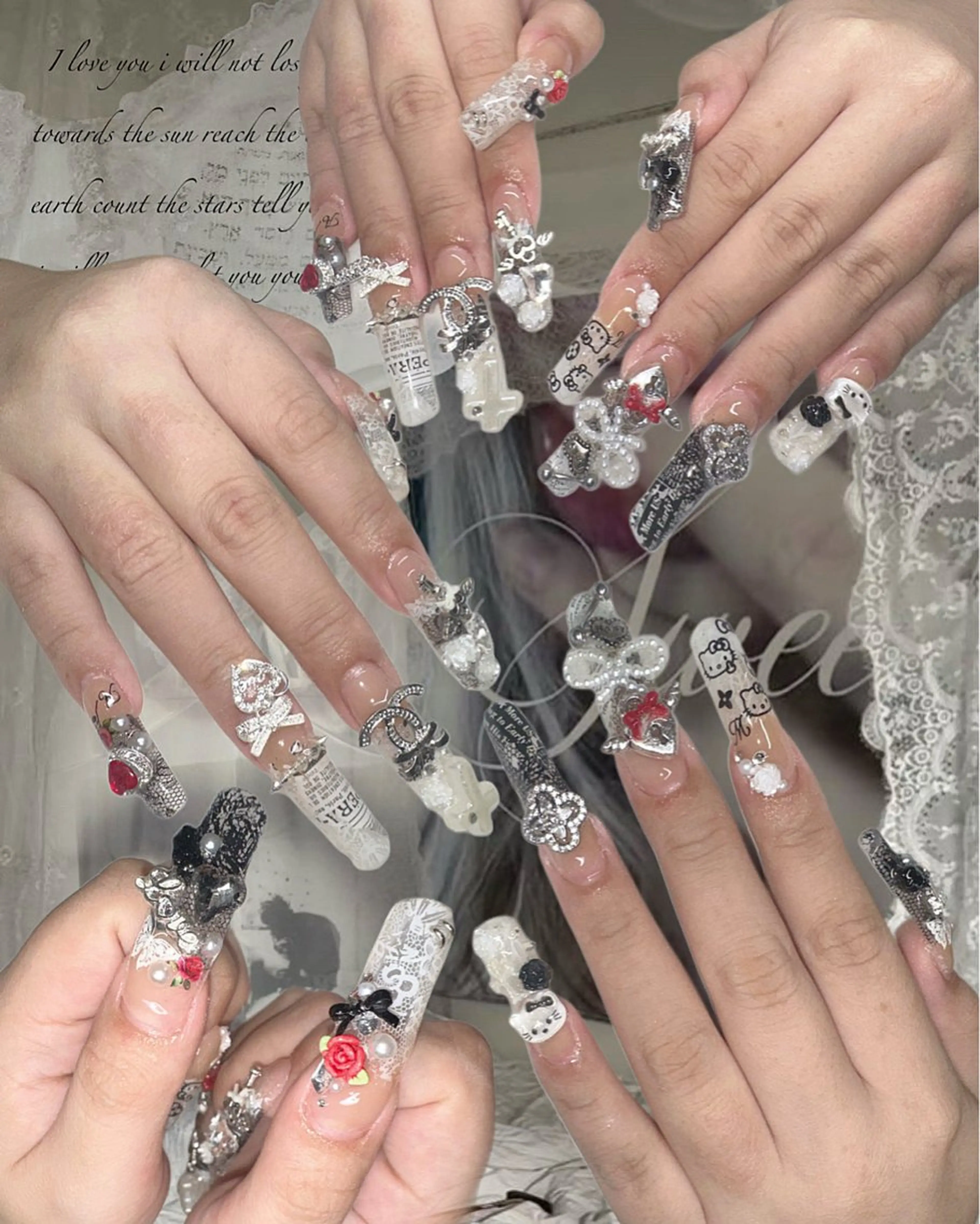 ネイル ロングネイル otto所属・otto☁️ Ricoのネイルデザイン