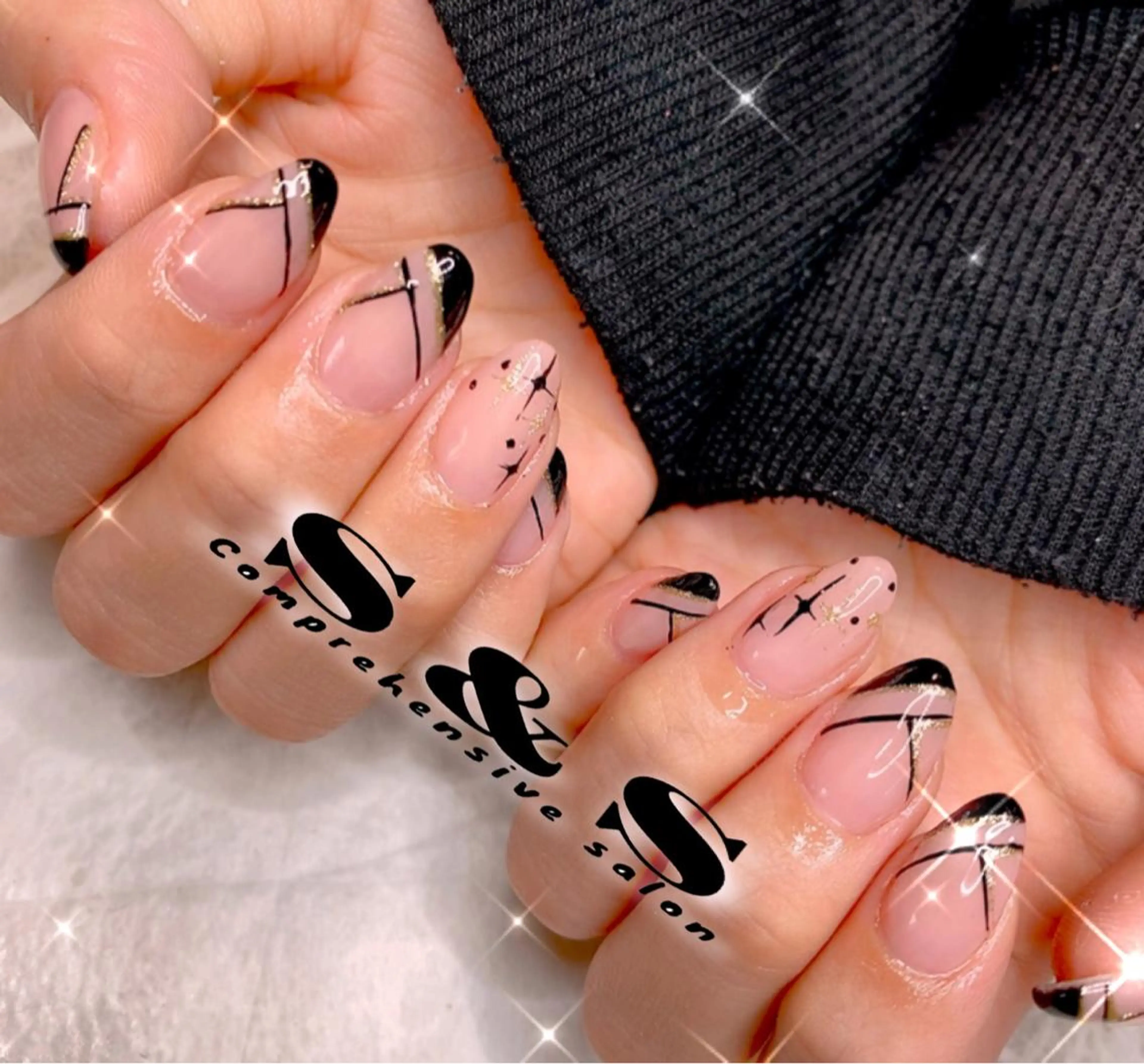 ネイル 長さ出し メンズネイル 持ち込み スカルプネイル S&S 村田小百合のネイルデザイン