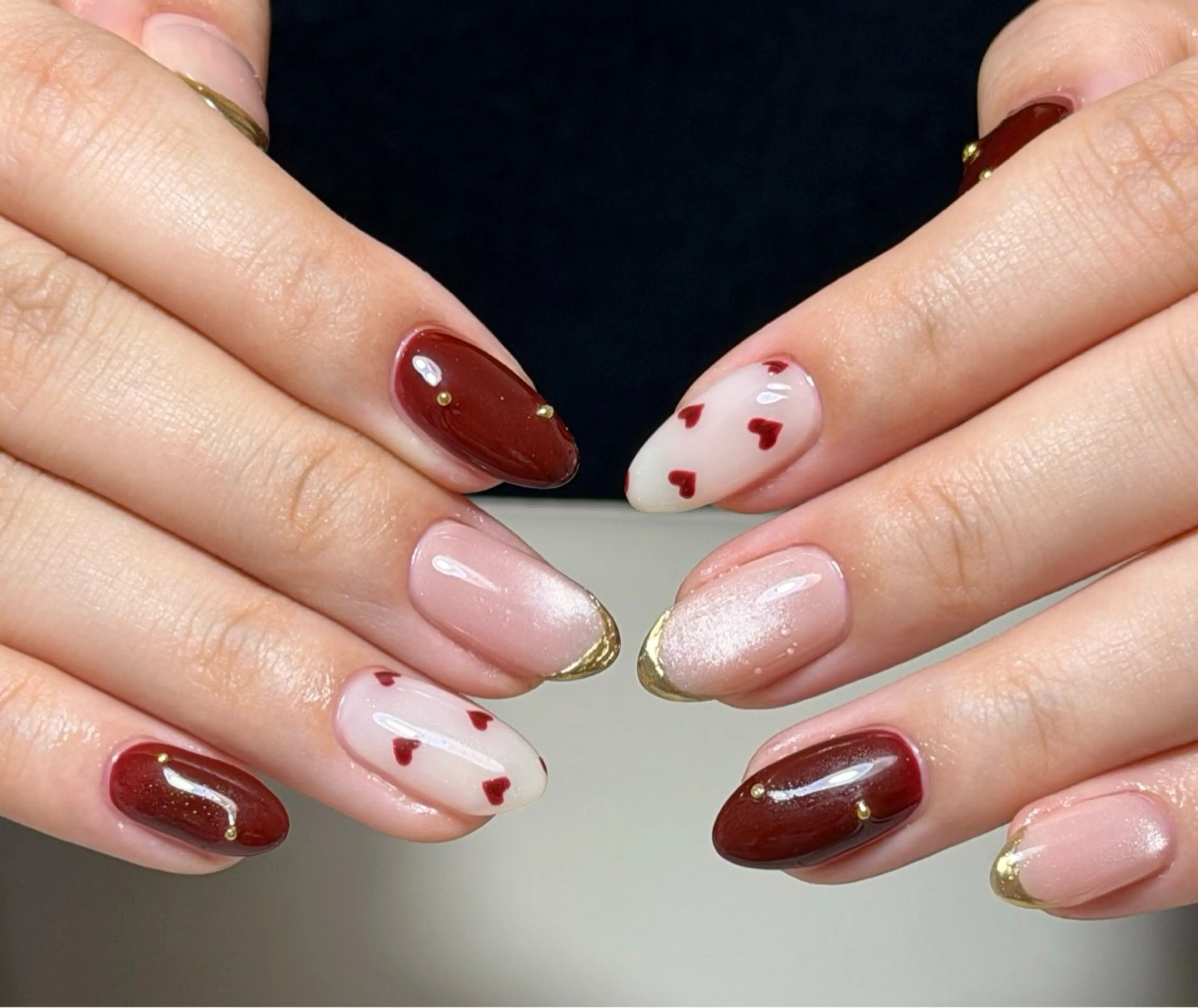 ネイル ハンドネイル ハンドケア 🍑 momo_nailのネイルデザイン