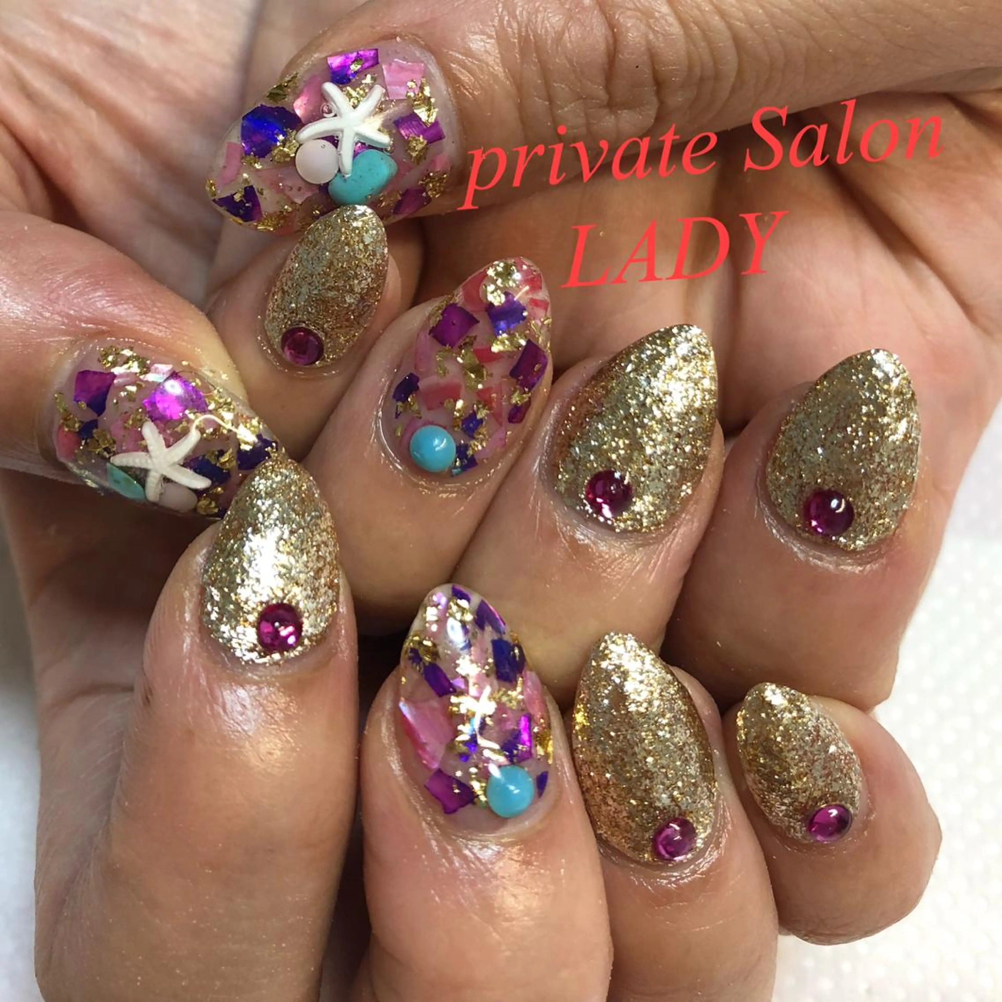 ネイル ハンドネイル 桜田 麻菜のネイルデザイン