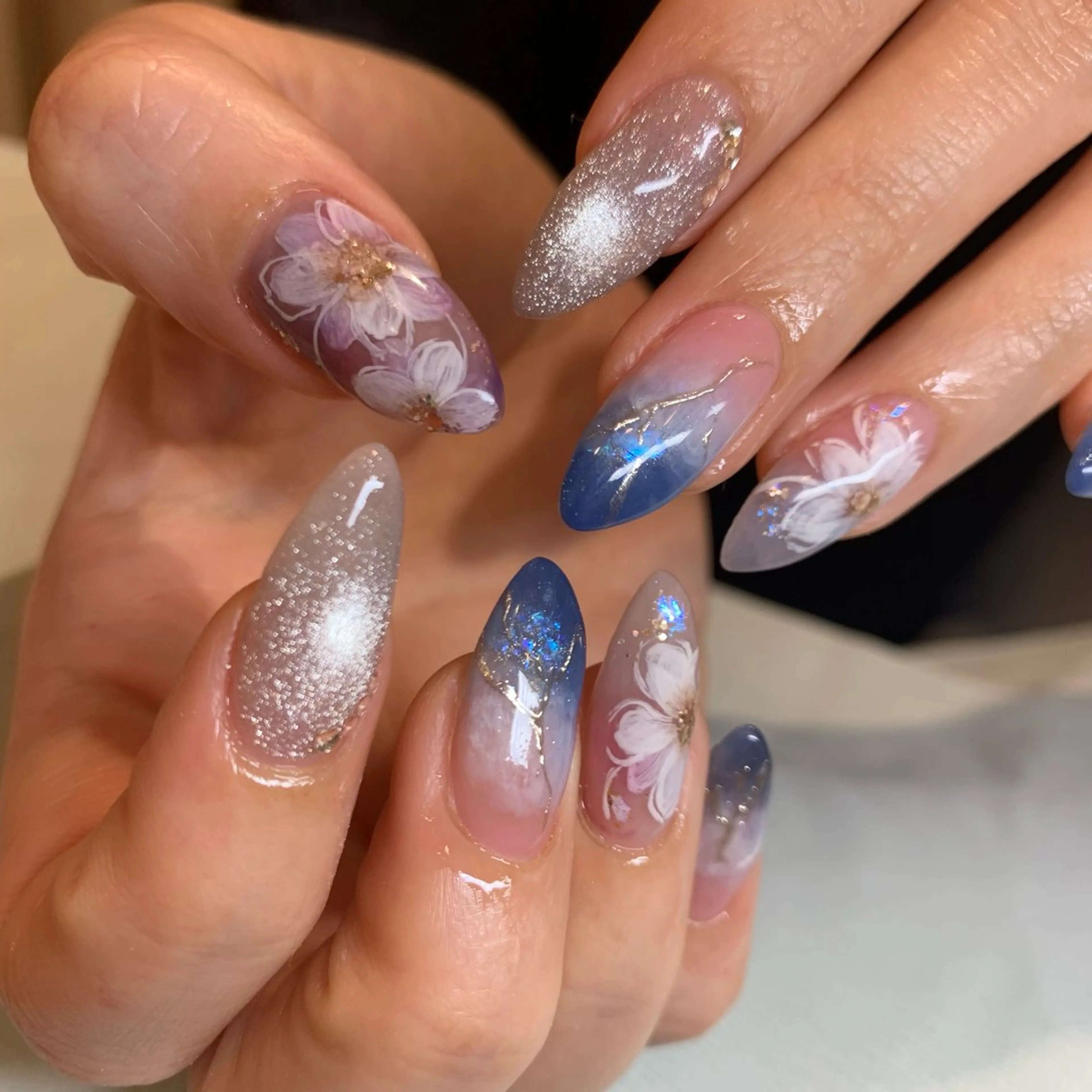 ネイル フラワーネイル nailAVANCE akariのネイルデザイン