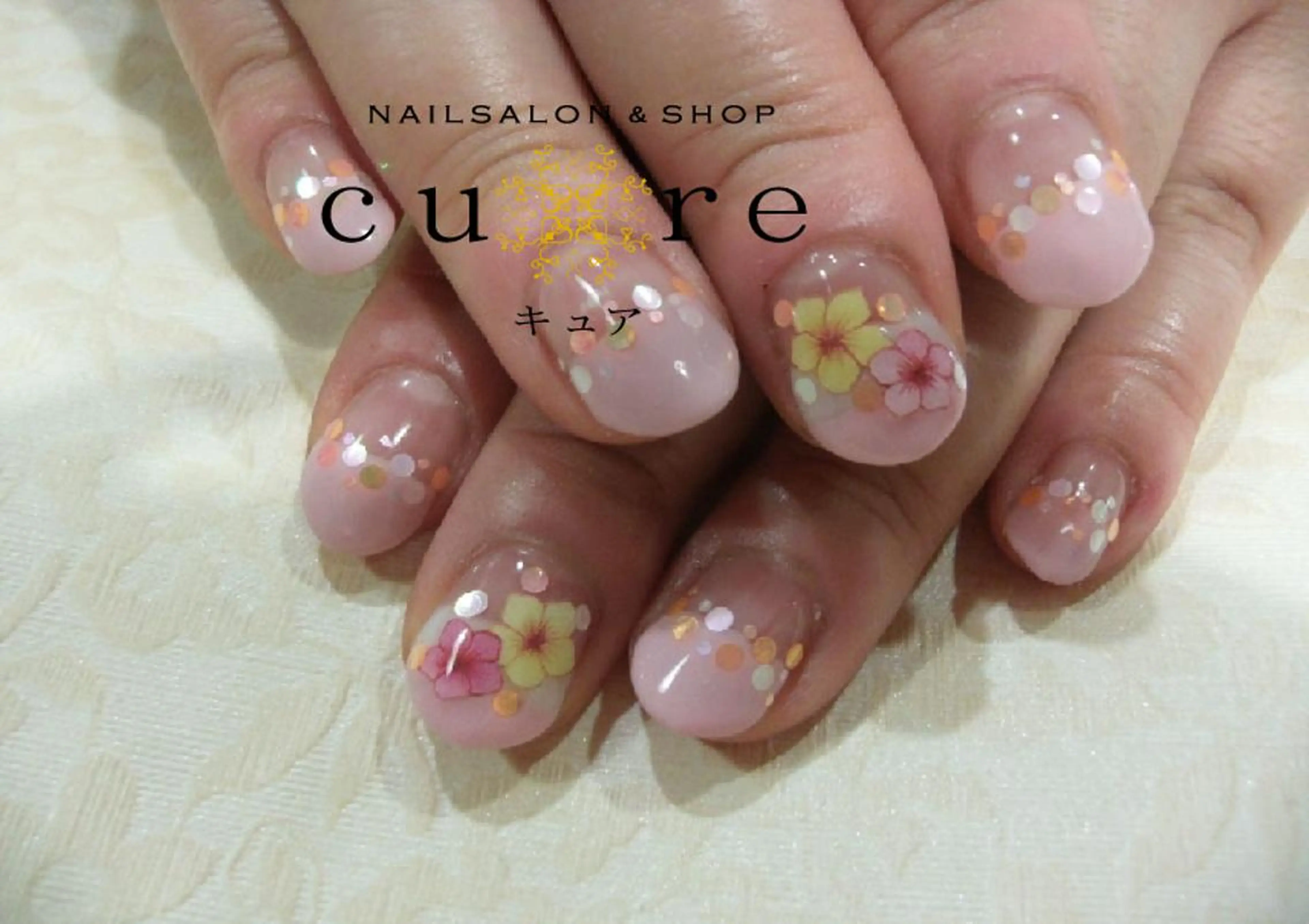 ショート ネイル ネイルサロン Cureのネイルデザイン