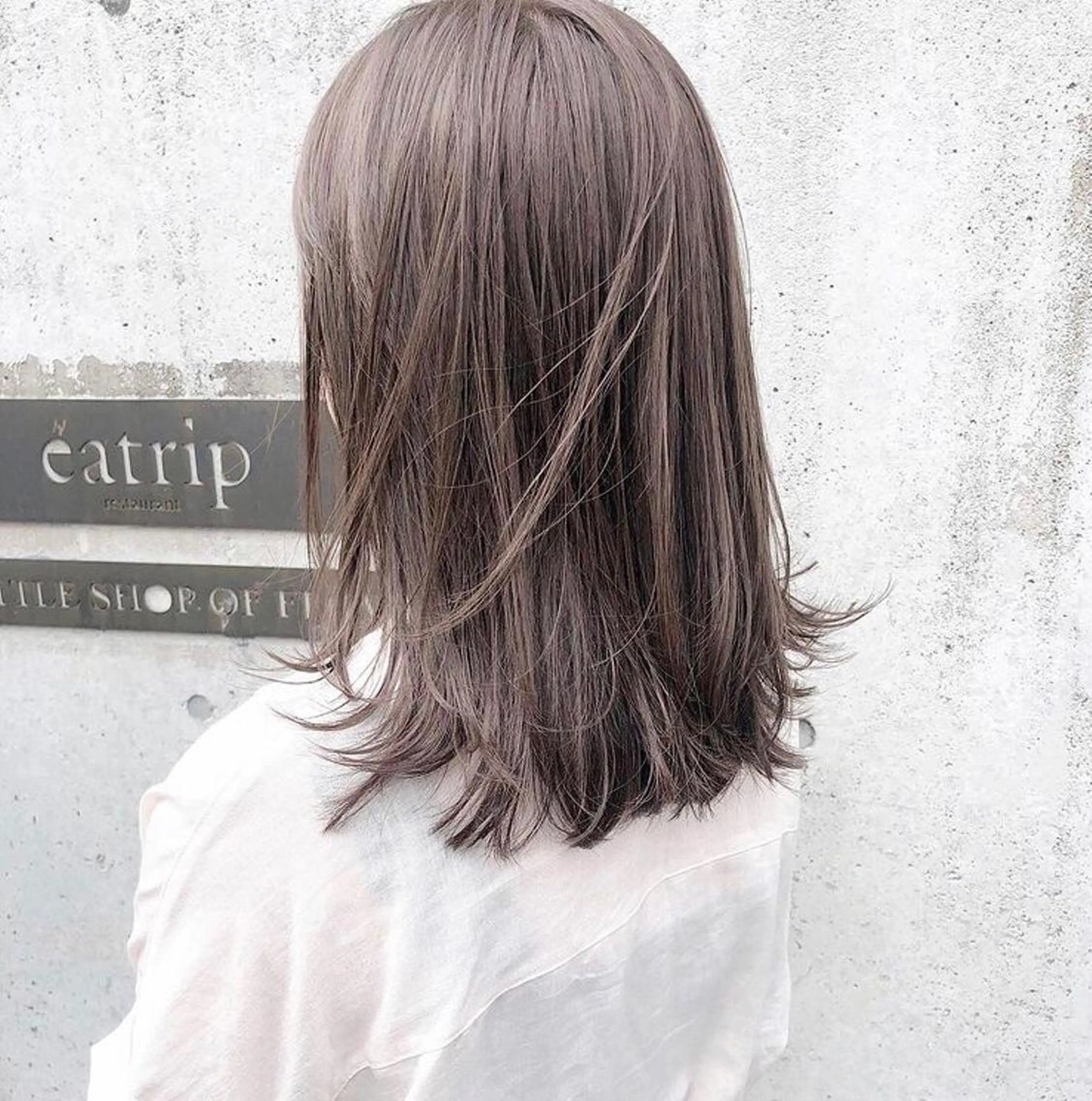 カット➕イルミナカラー➕マイクロバブル 暖色 寒色の写真