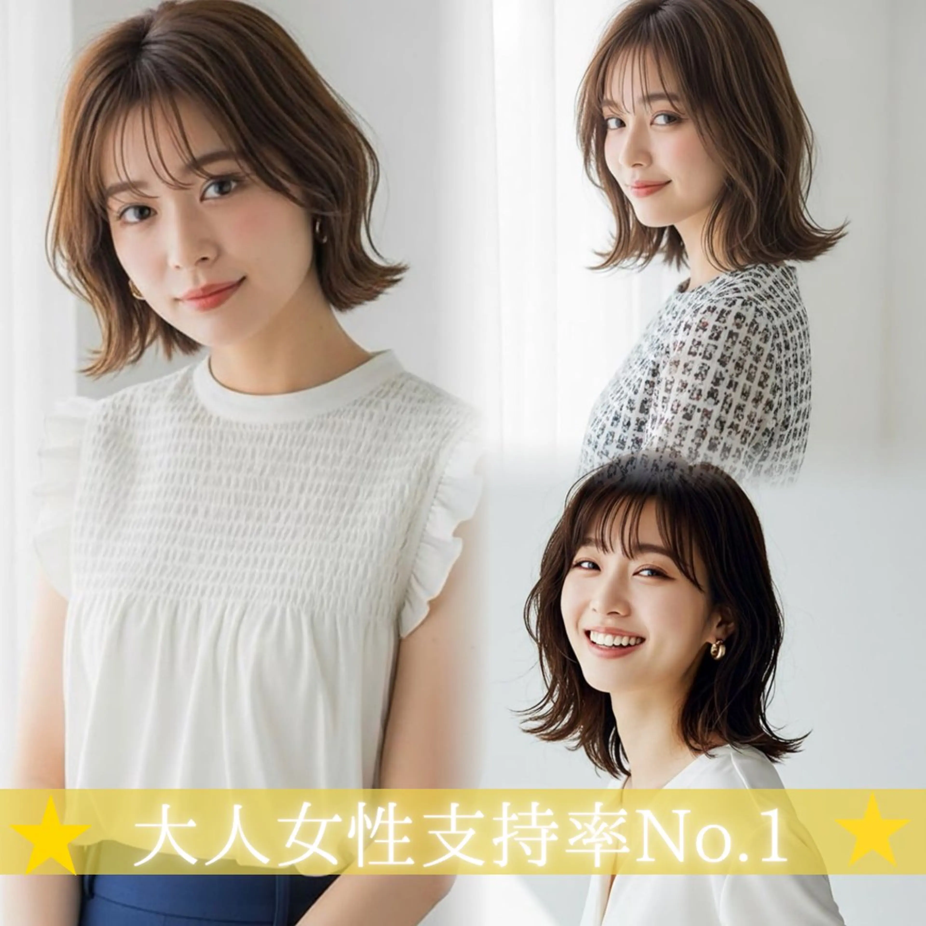 【当日限定🎈】カット+透明感カラー+オージュアトリートメントの写真