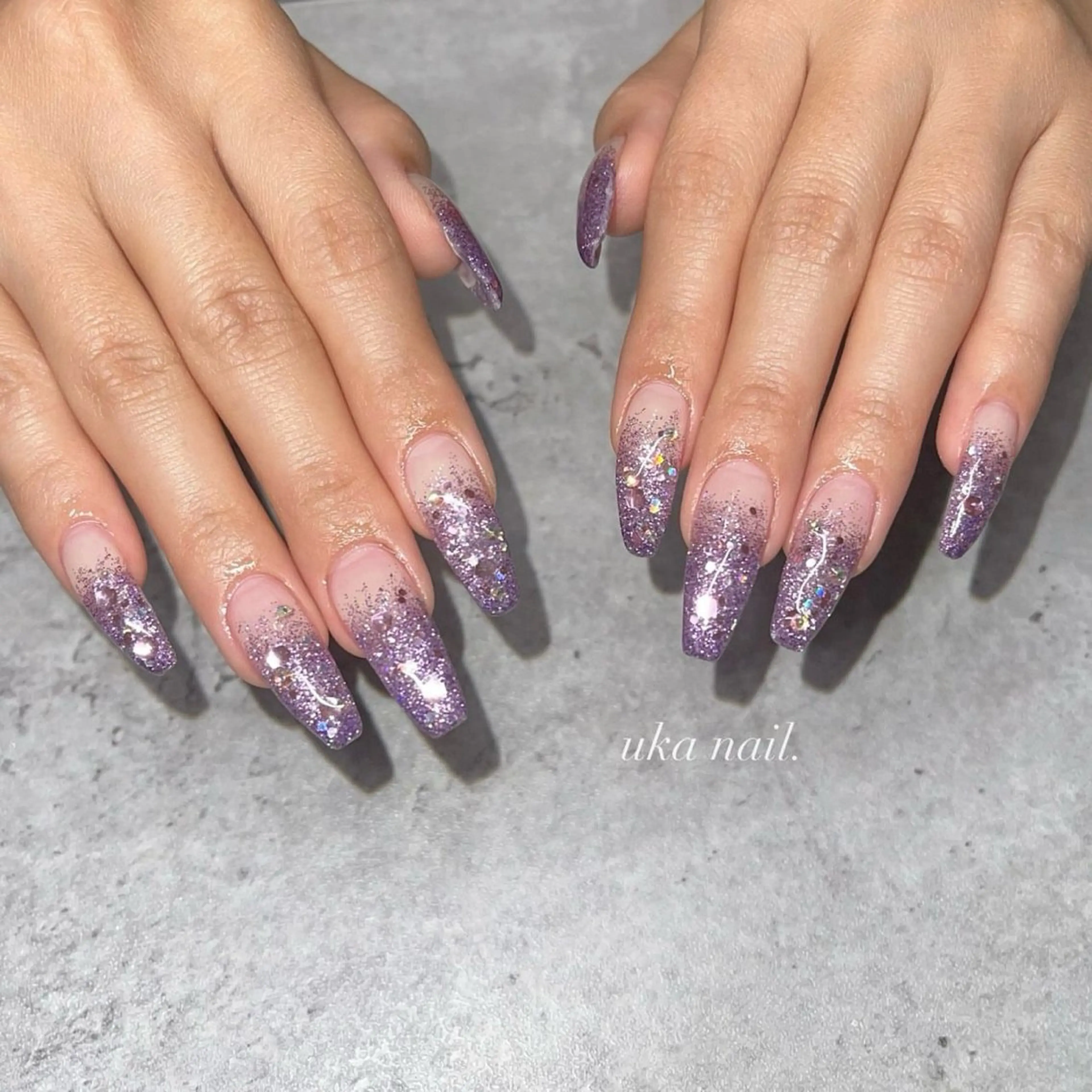 ハンドネイル uka nailのネイルデザイン