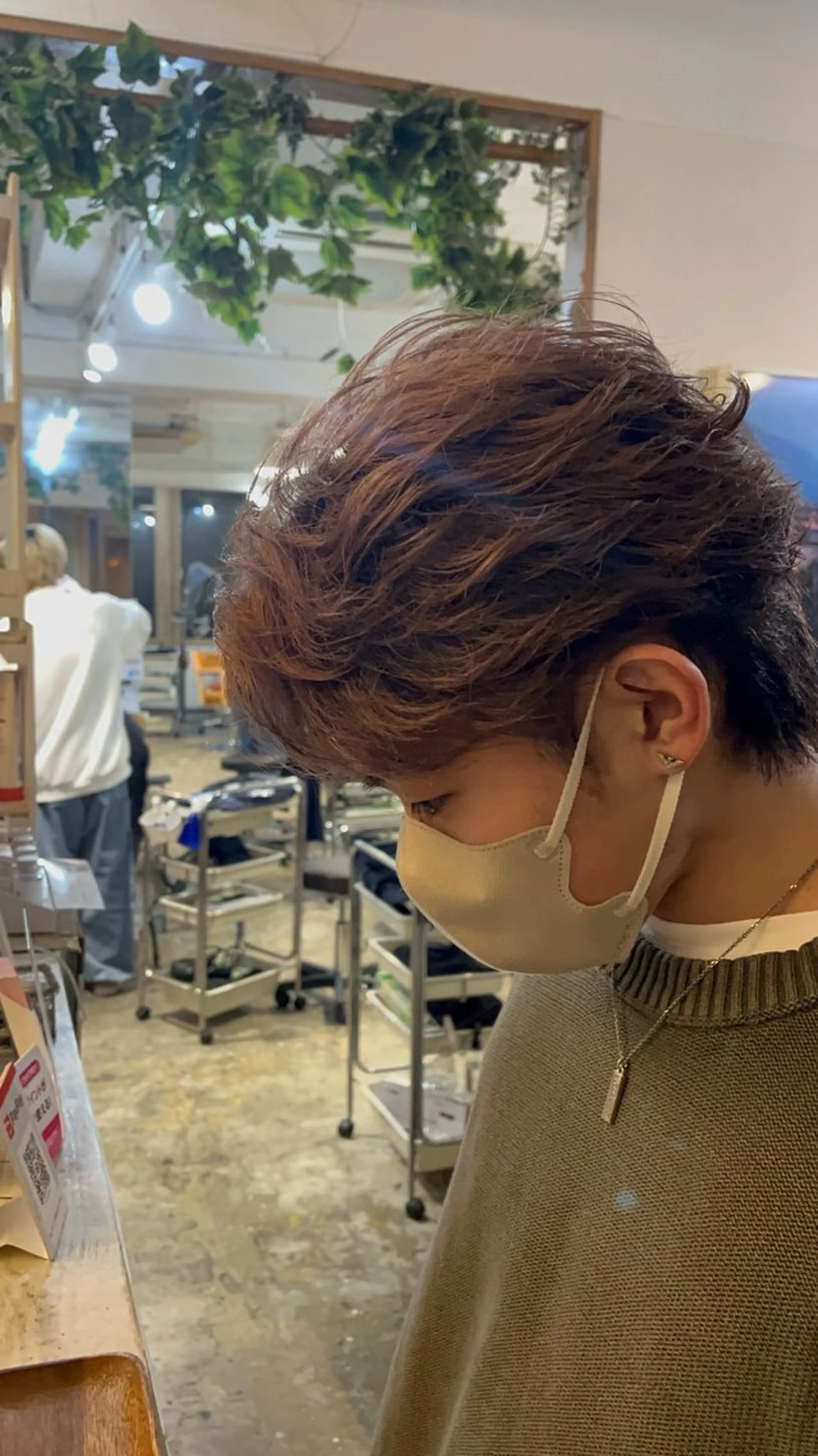 ショート パーマ メンズ フェザーパーマ メンズパーマ カット パーマ パーマ指名👑No. 1/koutaのヘアスタイル