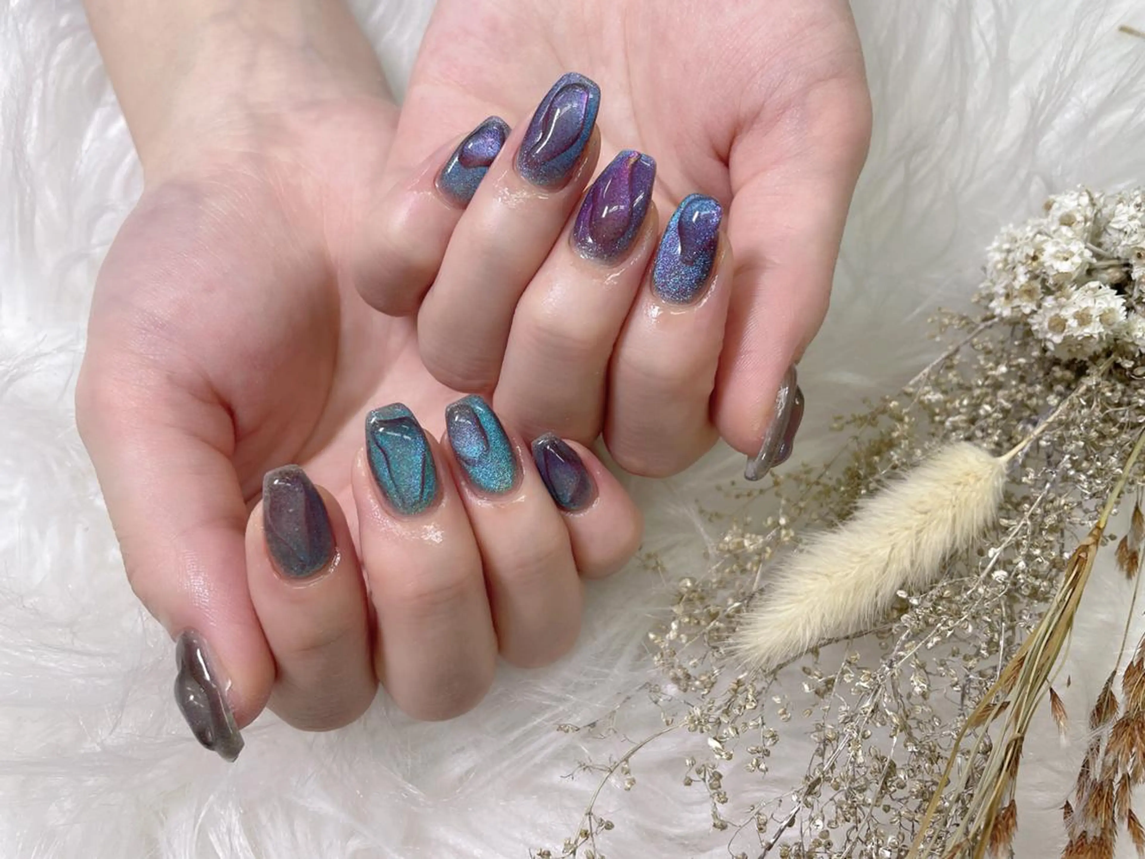 ネイル 💅ネイルサロン ブラン🌈かすみのネイルデザイン