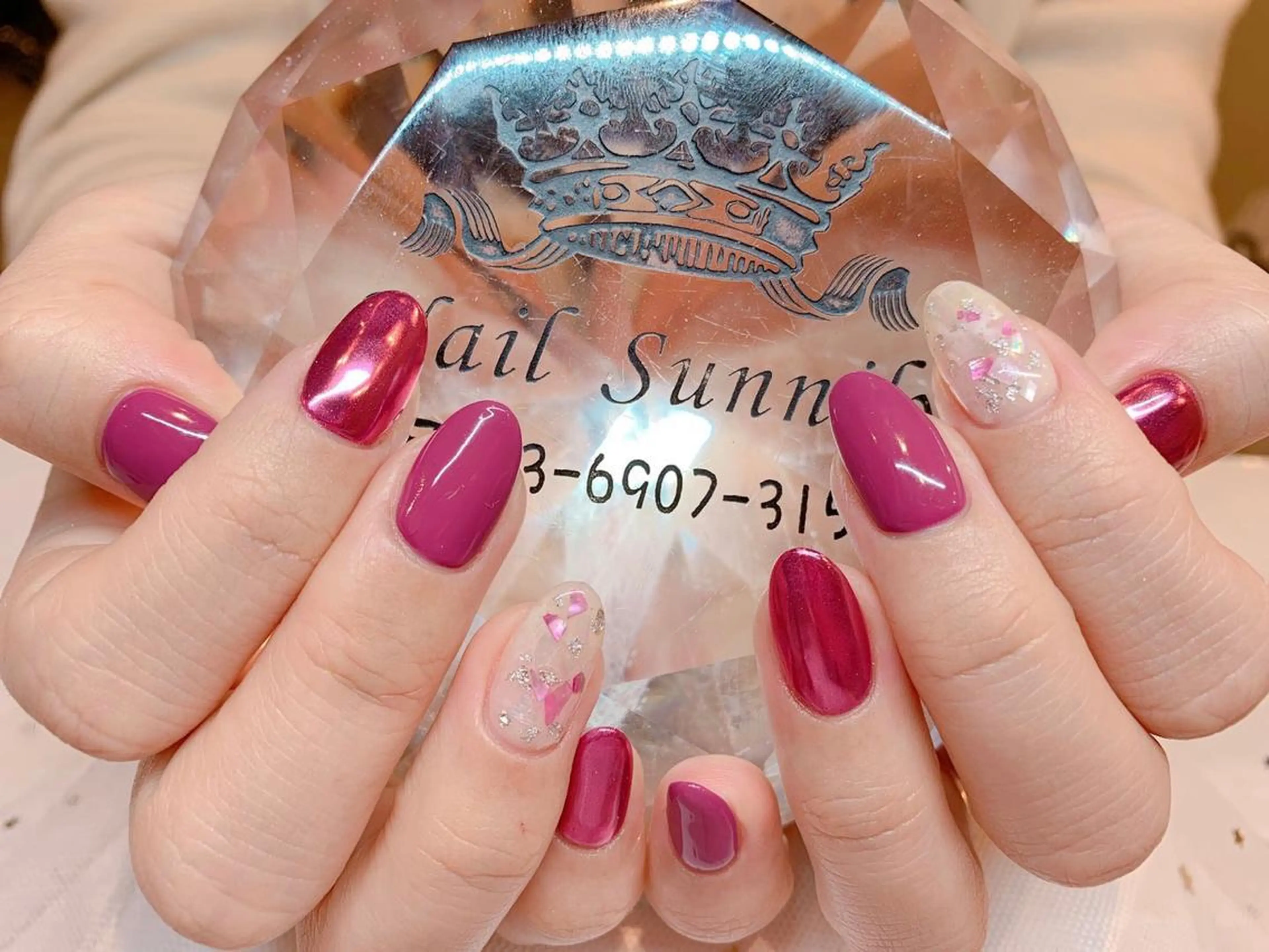 ネイル 長さだし専門店 M2　rikaのネイルデザイン