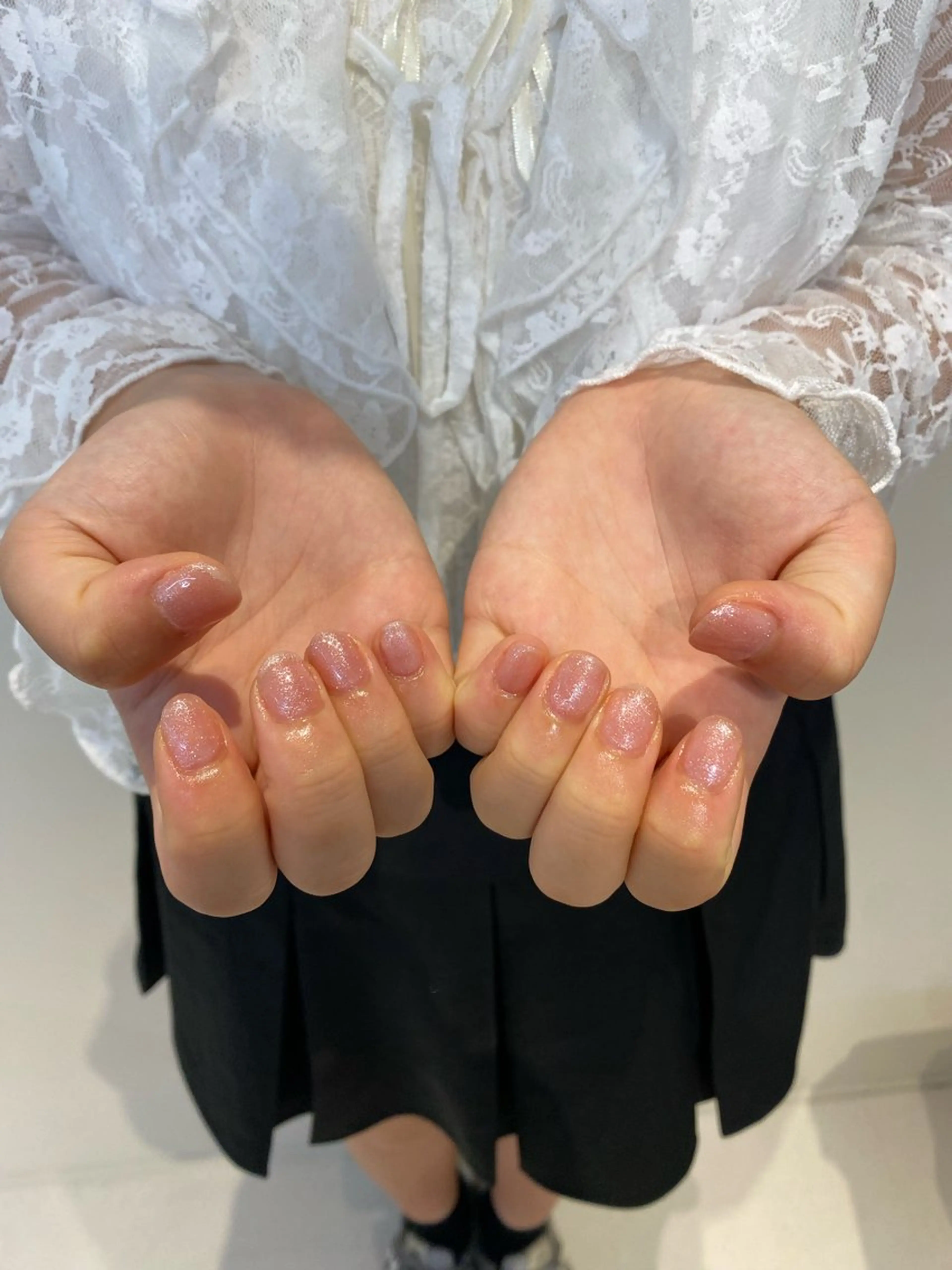 ネイル キラキラネイル ロングネイル ショートネイル DEE  nail kahoのネイルデザイン
