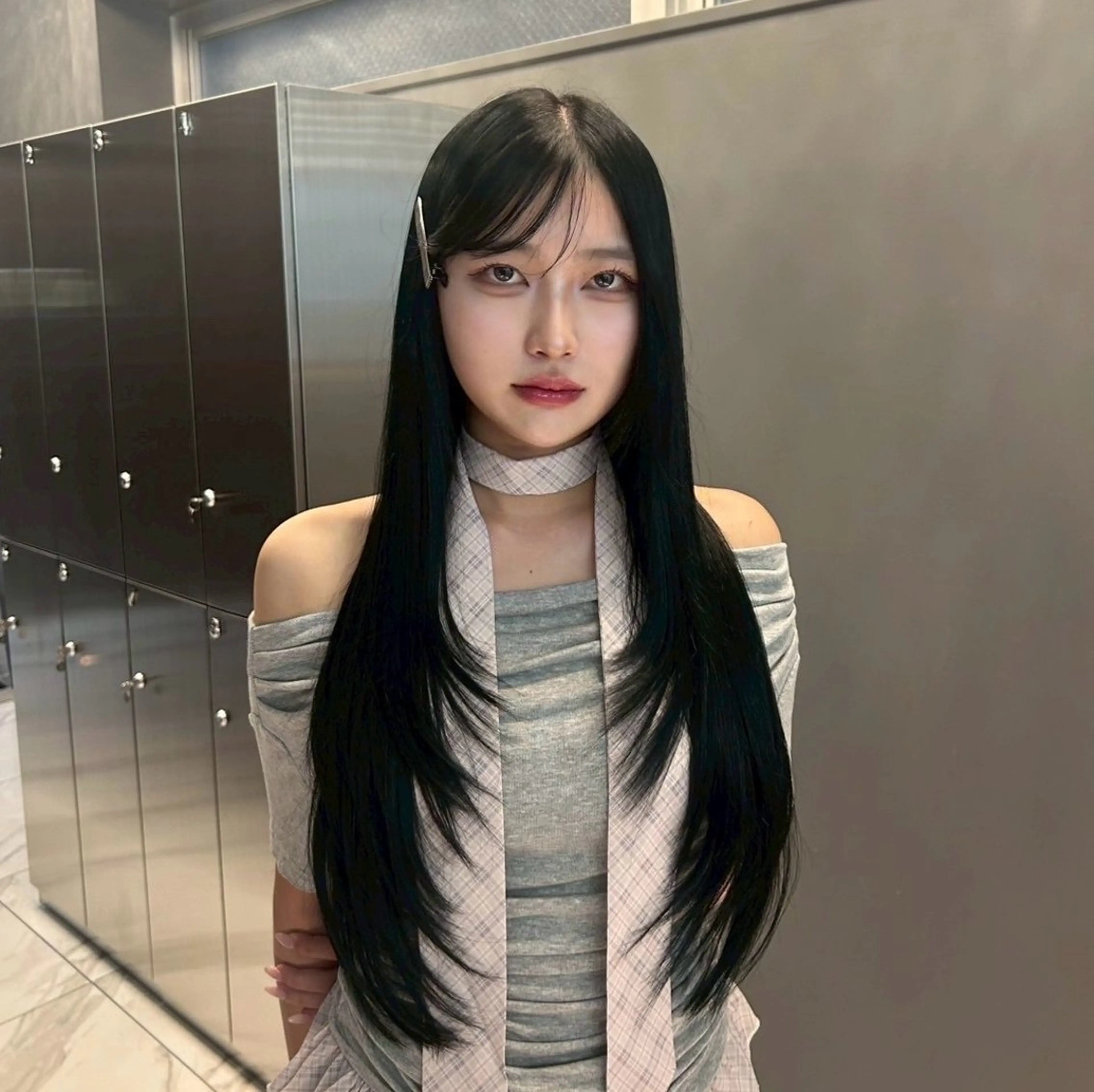 ロング カット ヘアカラー トリートメント 銀座/韓国ヘア🤍 レイヤーAYUMIのヘアスタイル