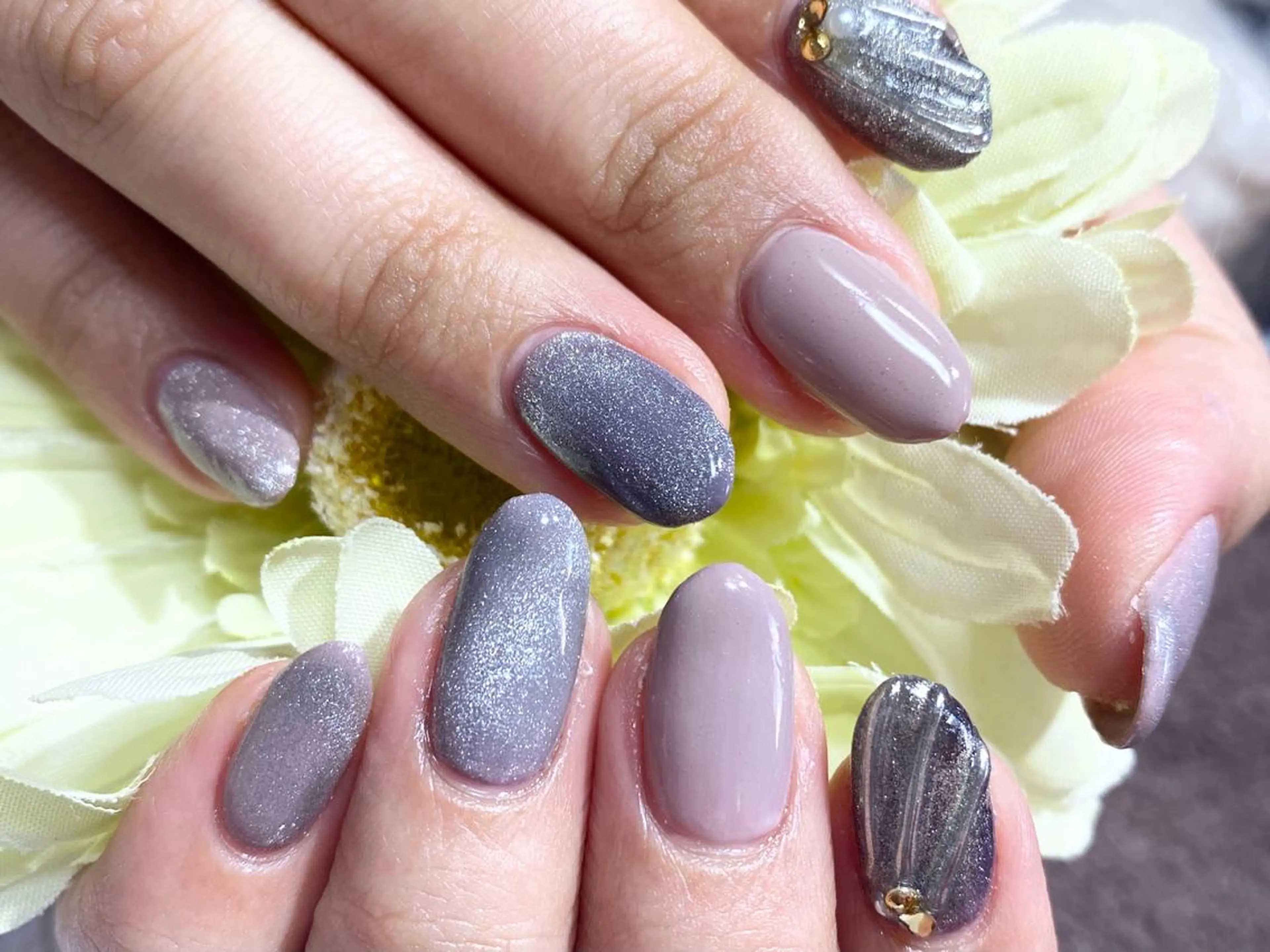 ネイル アートネイル ハンドネイル リラネイル所属・福田 美代子のネイルデザイン