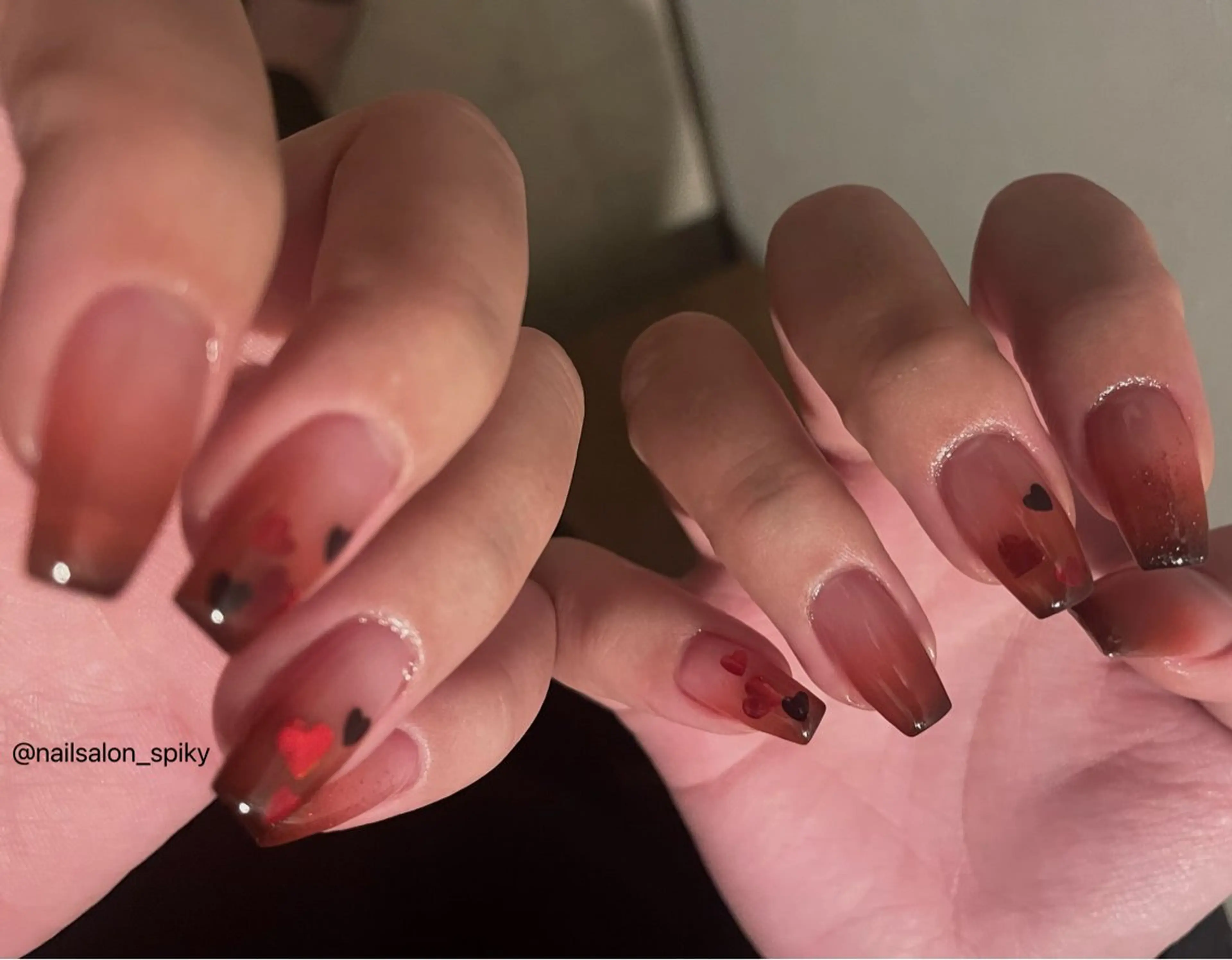 ネイル アートネイル Spiky とうげ ふうかのネイルデザイン