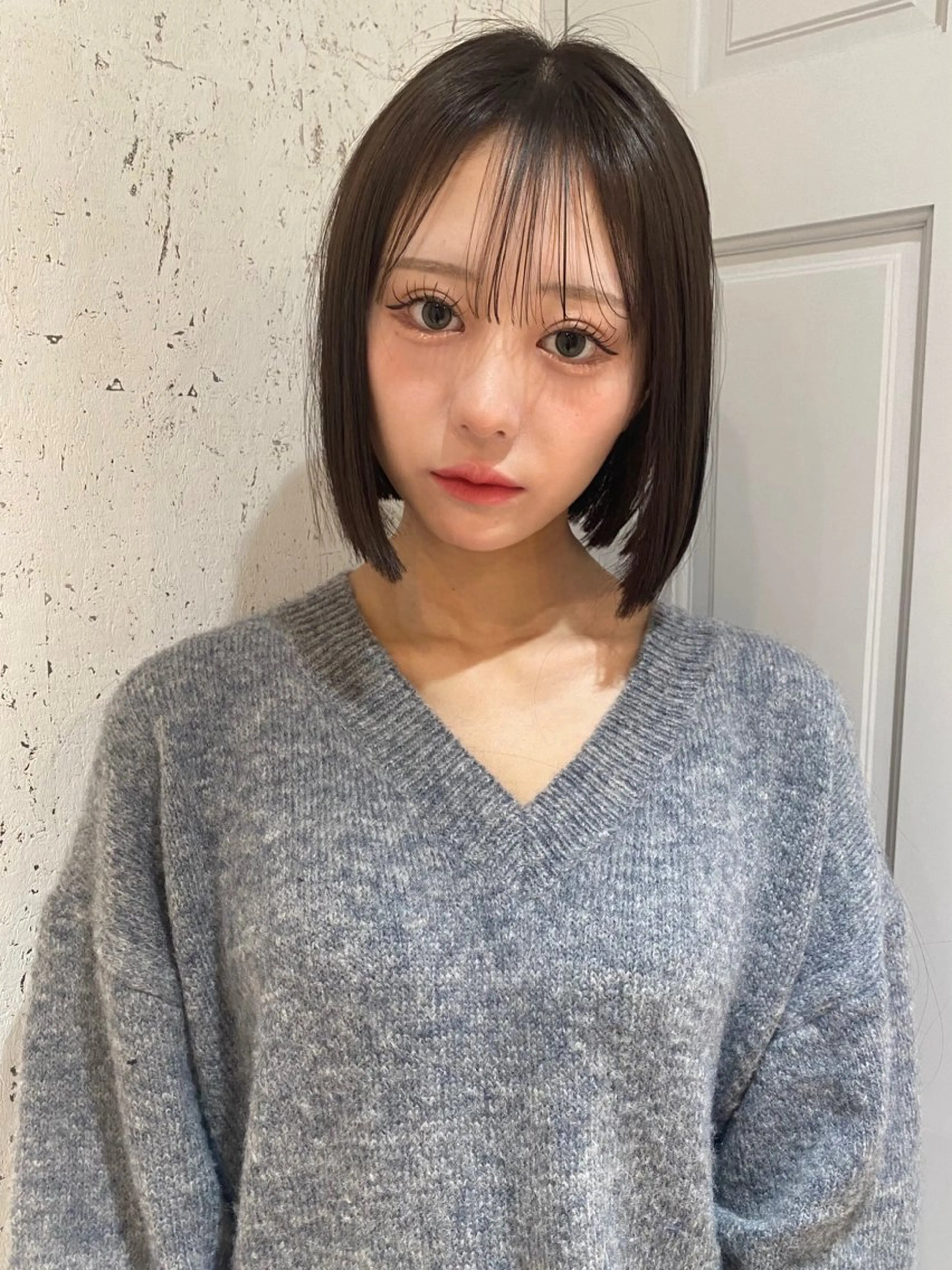 ショート カラー 透明感カラー カット ヘアカラー トリートメント mai / linoah˚✧のヘアスタイル