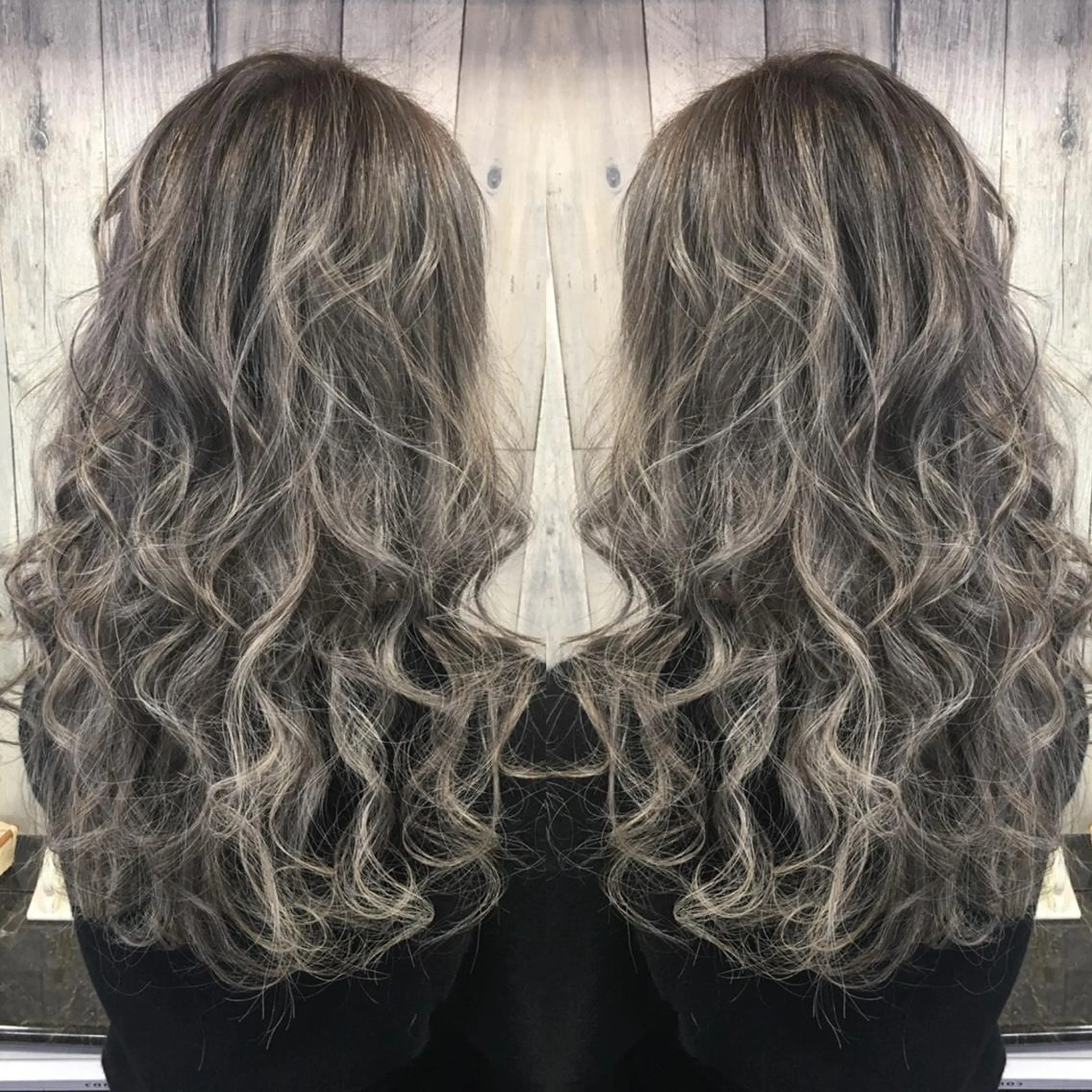 🌈12月限定🌈カット＋ケアブリーチ使用　ハイライト（入放題）+フルカラー＋トリートメント#心斎橋#難波の写真