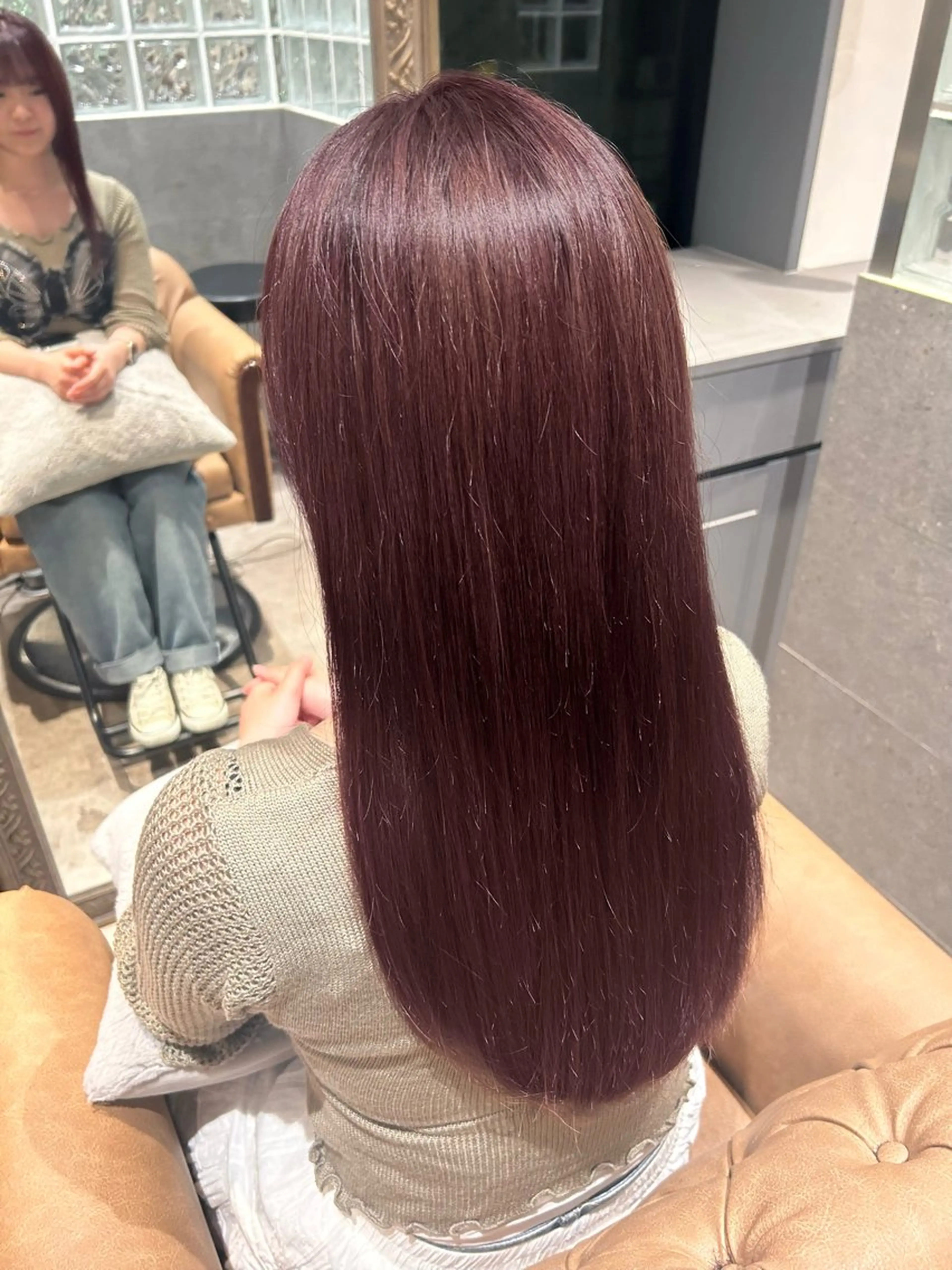 ロング カラー ヘアカラー トリートメント ハイトーン×透明感 たけるのヘアスタイル