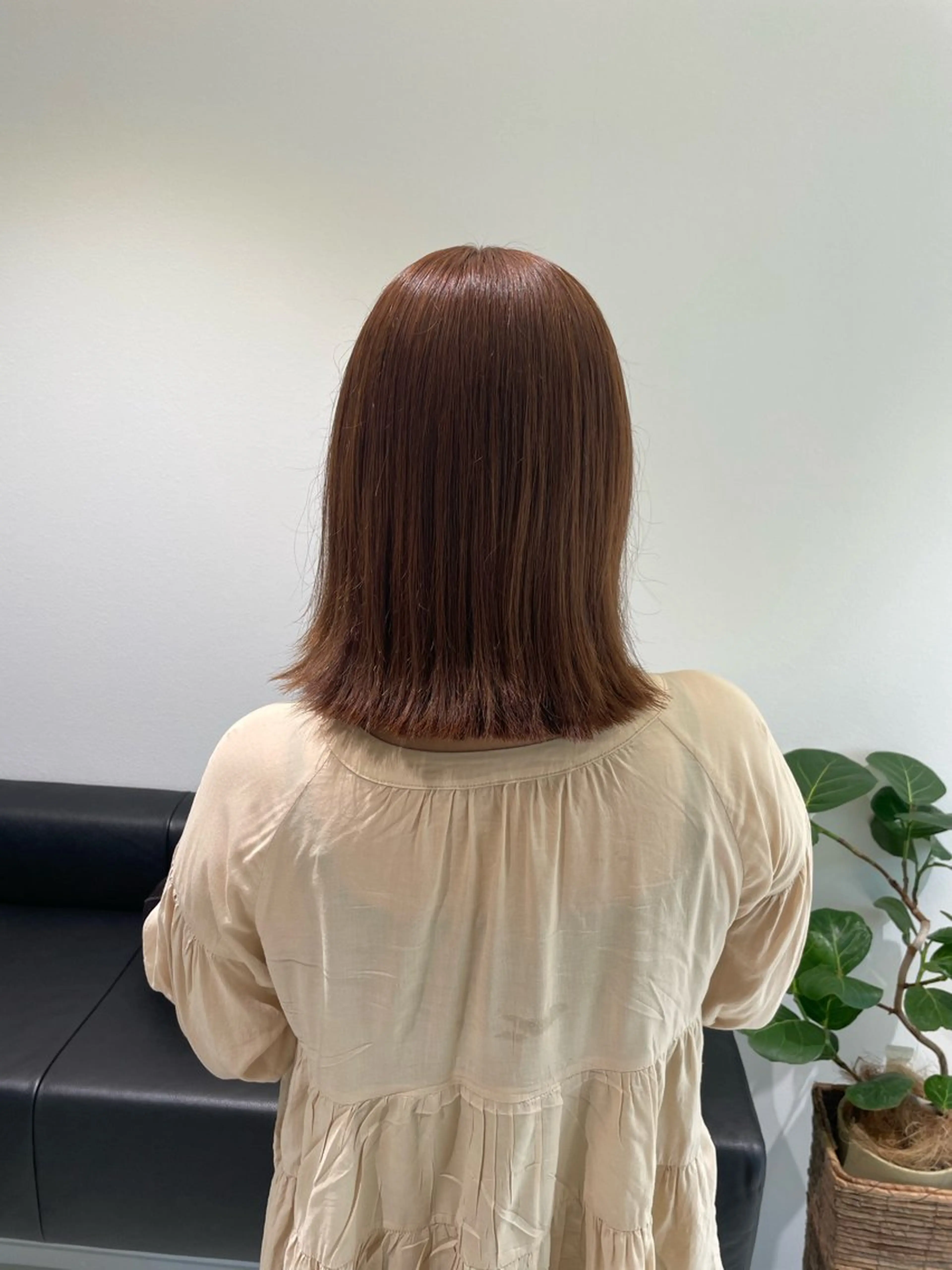 カラー ベージュカラー ボブ／ブリーチカラー ／ゆづき🌟のヘアスタイル