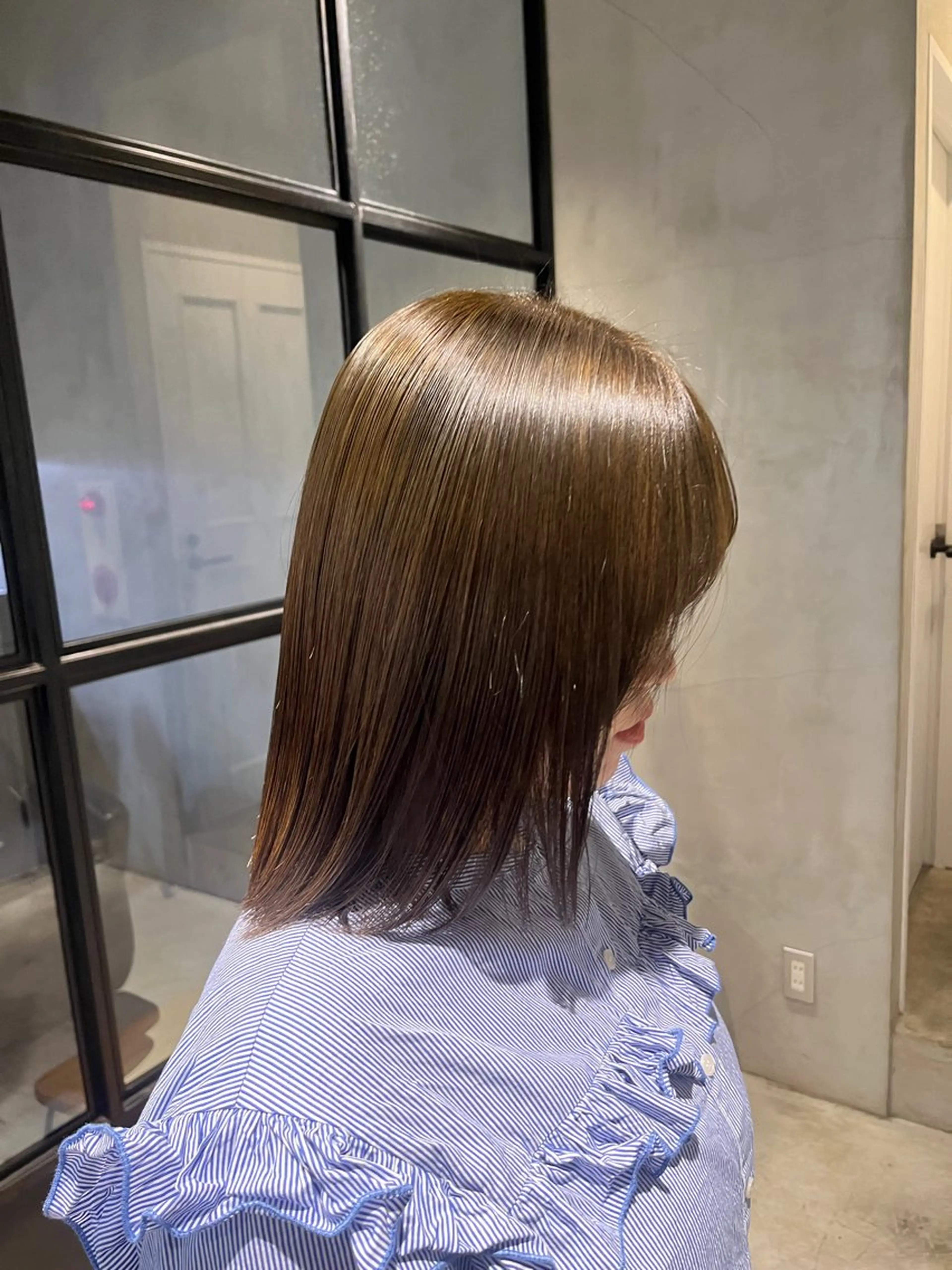 ミディアム ヘアカラー elima 調布所属・ちせ/ 透明感カラー /調布˚ 🦢₊✧のヘアスタイル