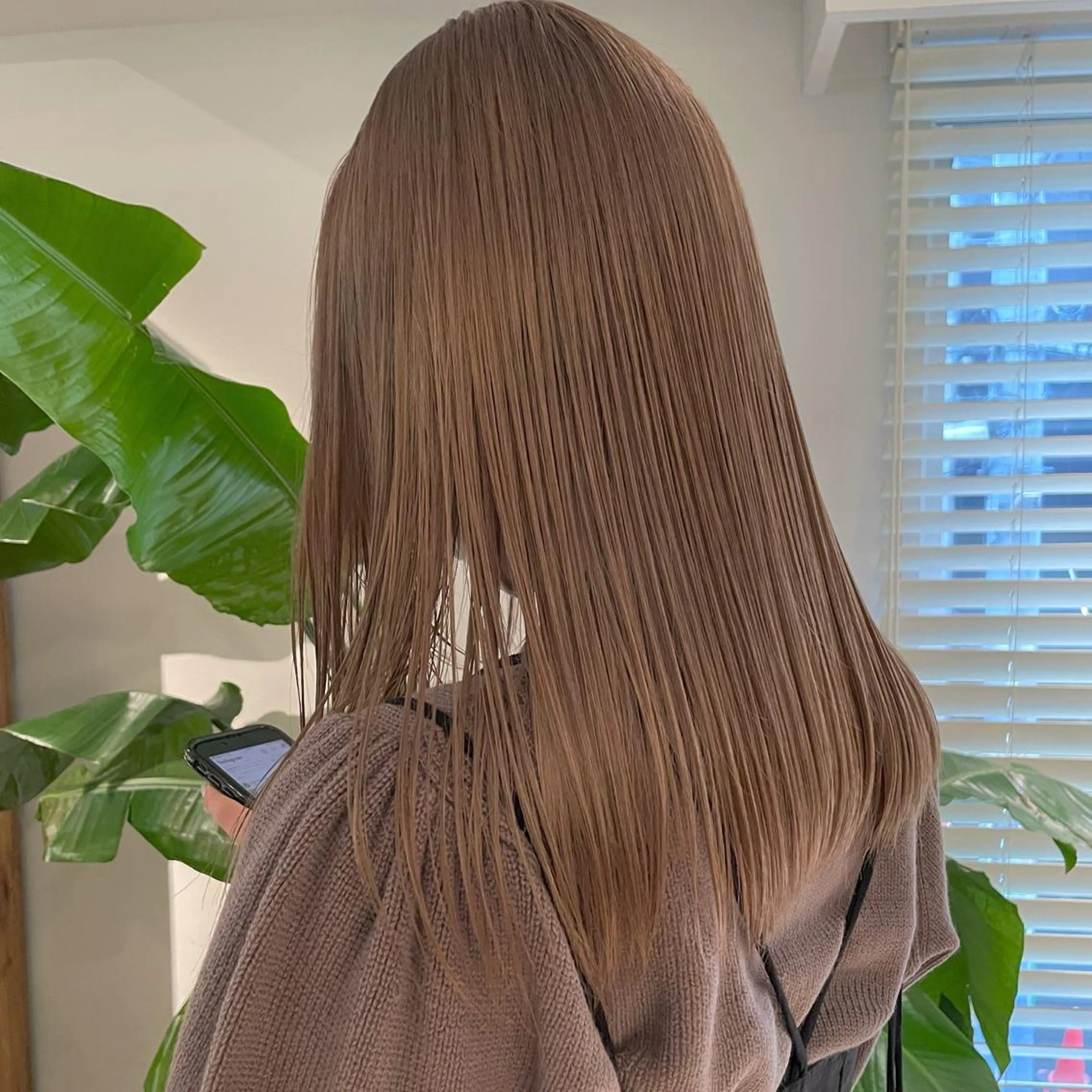 ロング カラー ベージュカラー ブリーチ ヘアカラー トリートメント 🍃透明感/デザイン 店長MASARU🍃のヘアスタイル