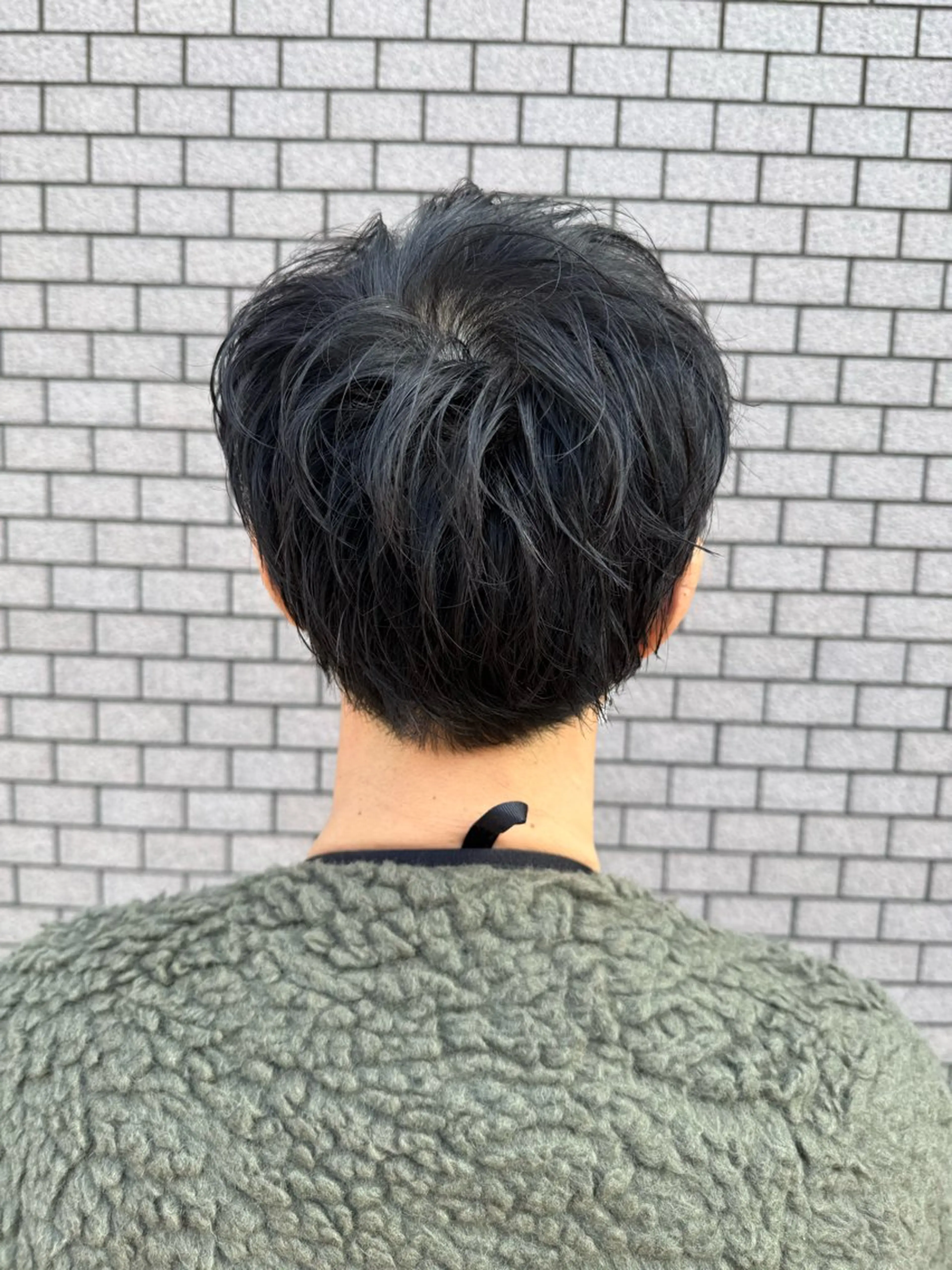 ショート メンズ カット パーマ/ハイトーン /吉田眞のヘアスタイル