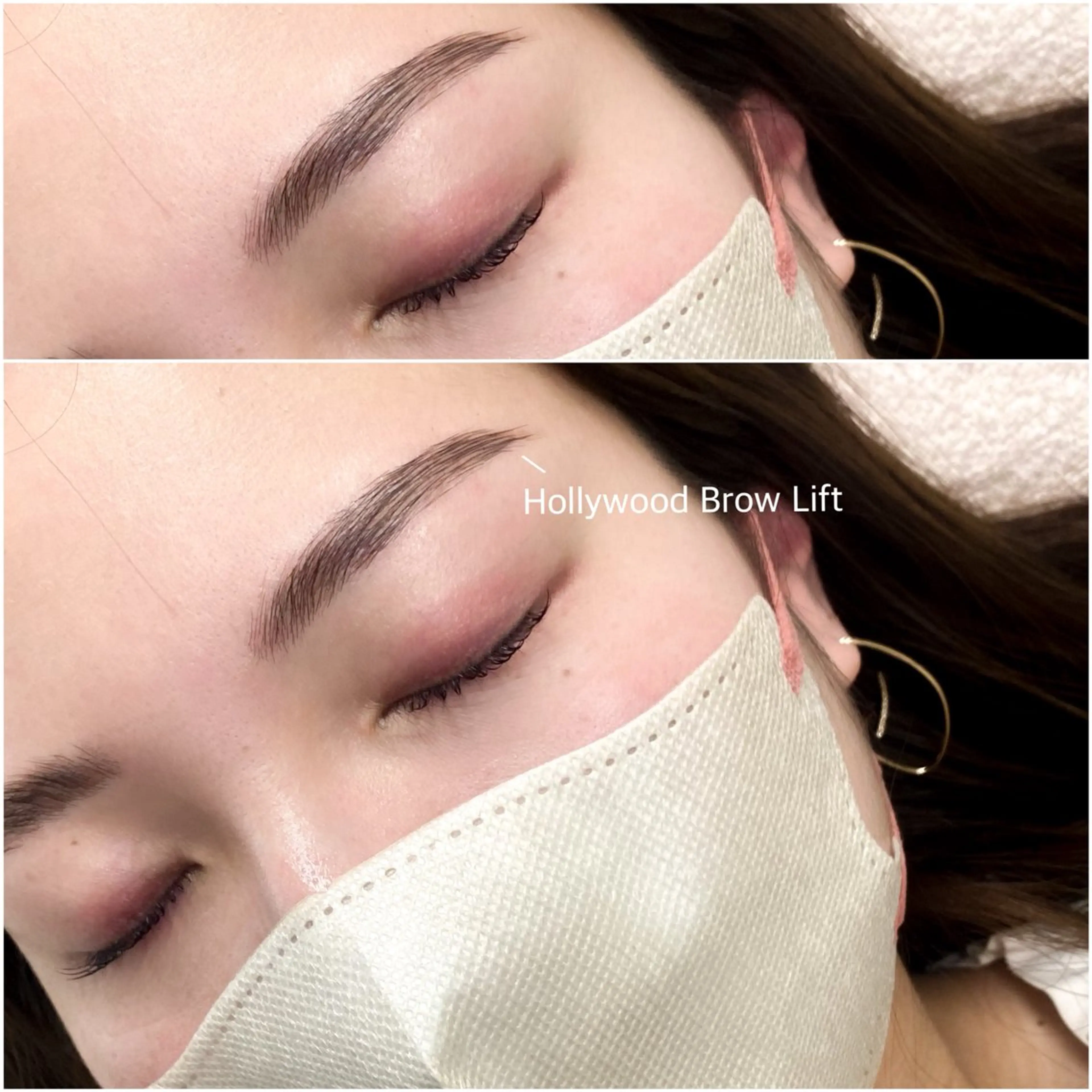 アイブロウ ハリウッドブロウリフト ワックス脱毛 その他(アイブロウ) viviAiles ♡⃛ Ruiのマツエク・マツパデザイン